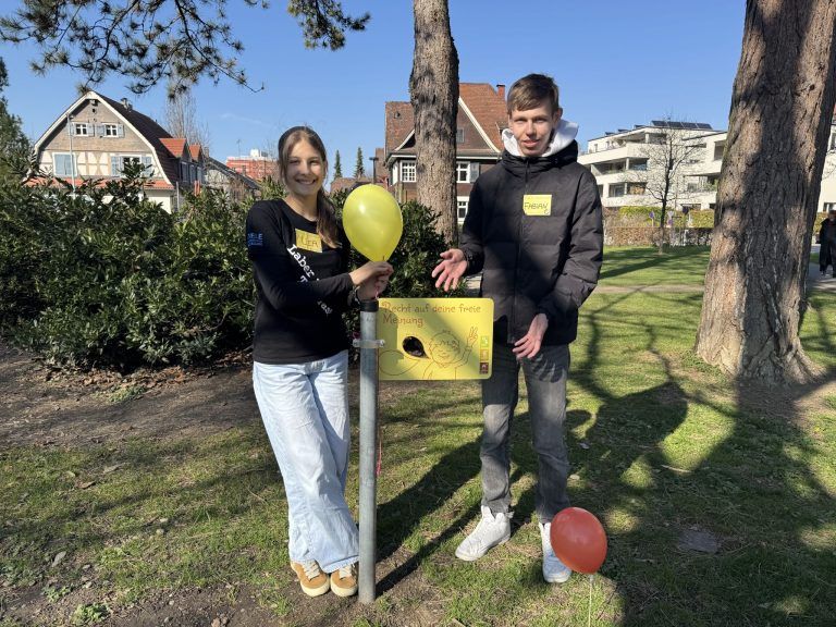 Österreichs erster Kinderrechte Park wurde in Dornbirn eröffnet