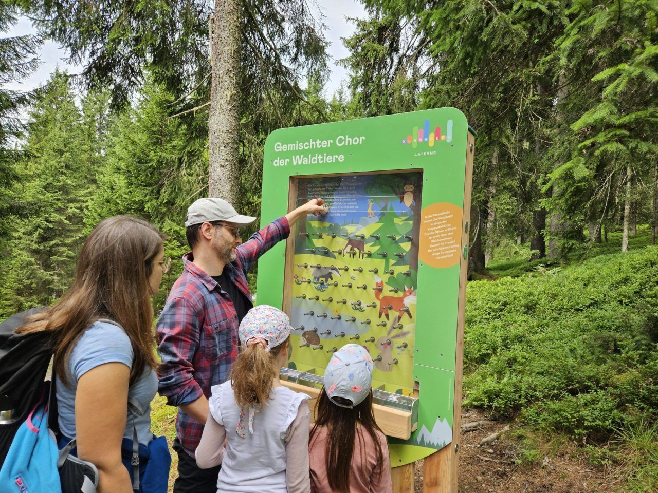 Klangberg Laterns lädt zum Zuhören ein