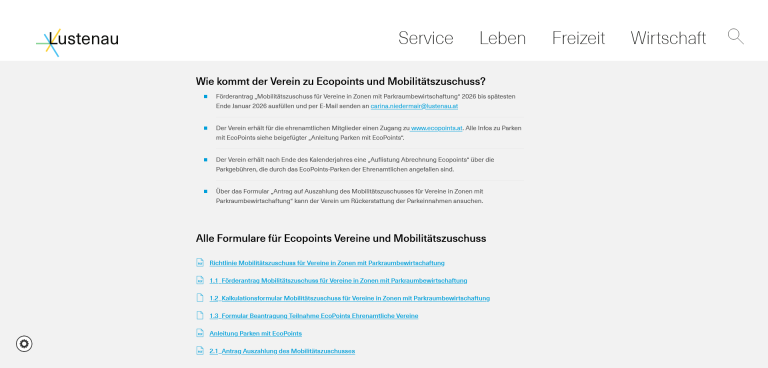 Durch diesen Bürokratiedschungel müssen Freiparker nun in Lustenau