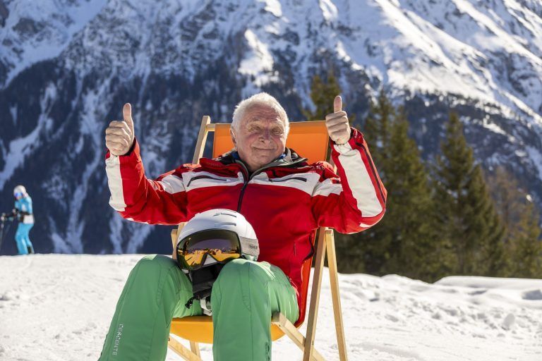 Mit 91 Jahren auf der Skipiste: "Ich würde gerne noch Rennen fahren!"