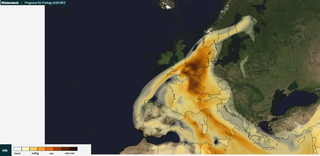 Die Wüste schickt Grüße: "Man wird die Sonne lediglich als matte Scheibe sehen"