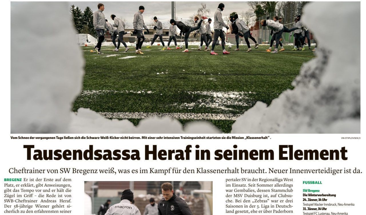 Jetzt ist der Bregenzer Cheftrainer auch für die Transfers verantwortlich