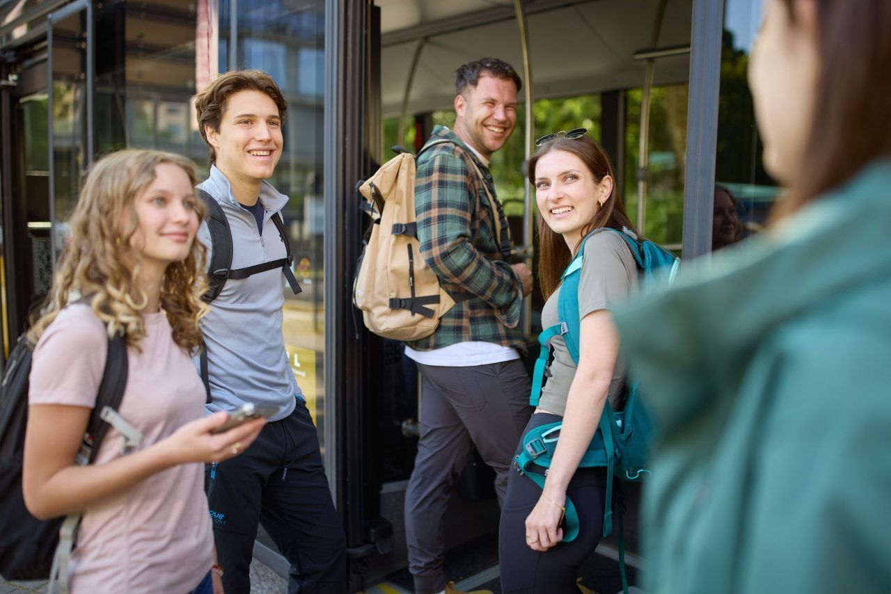 Einsteigen und die Natur entdecken