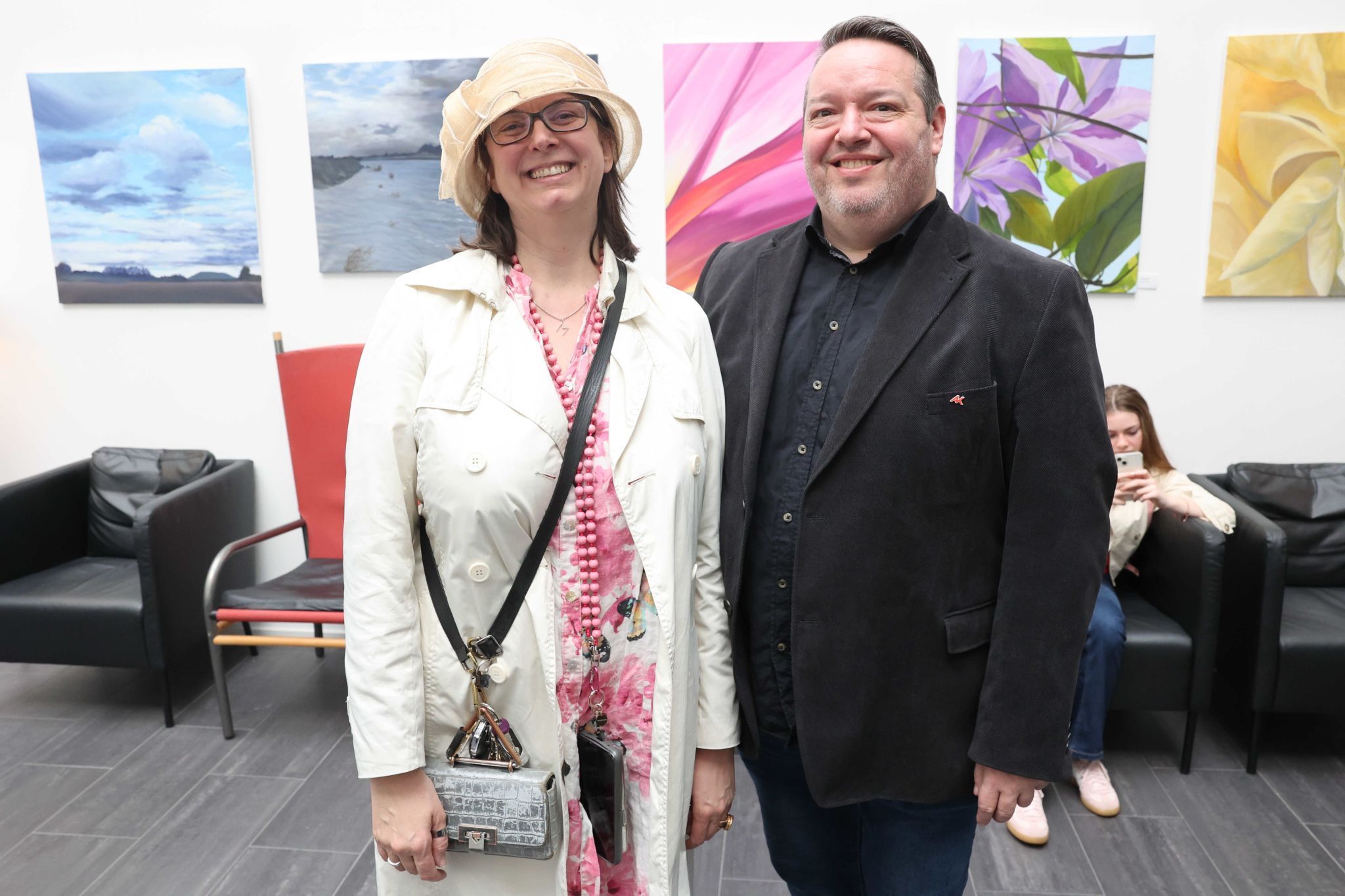 Markgit Hinterholzer und Franz Valandro (AK).