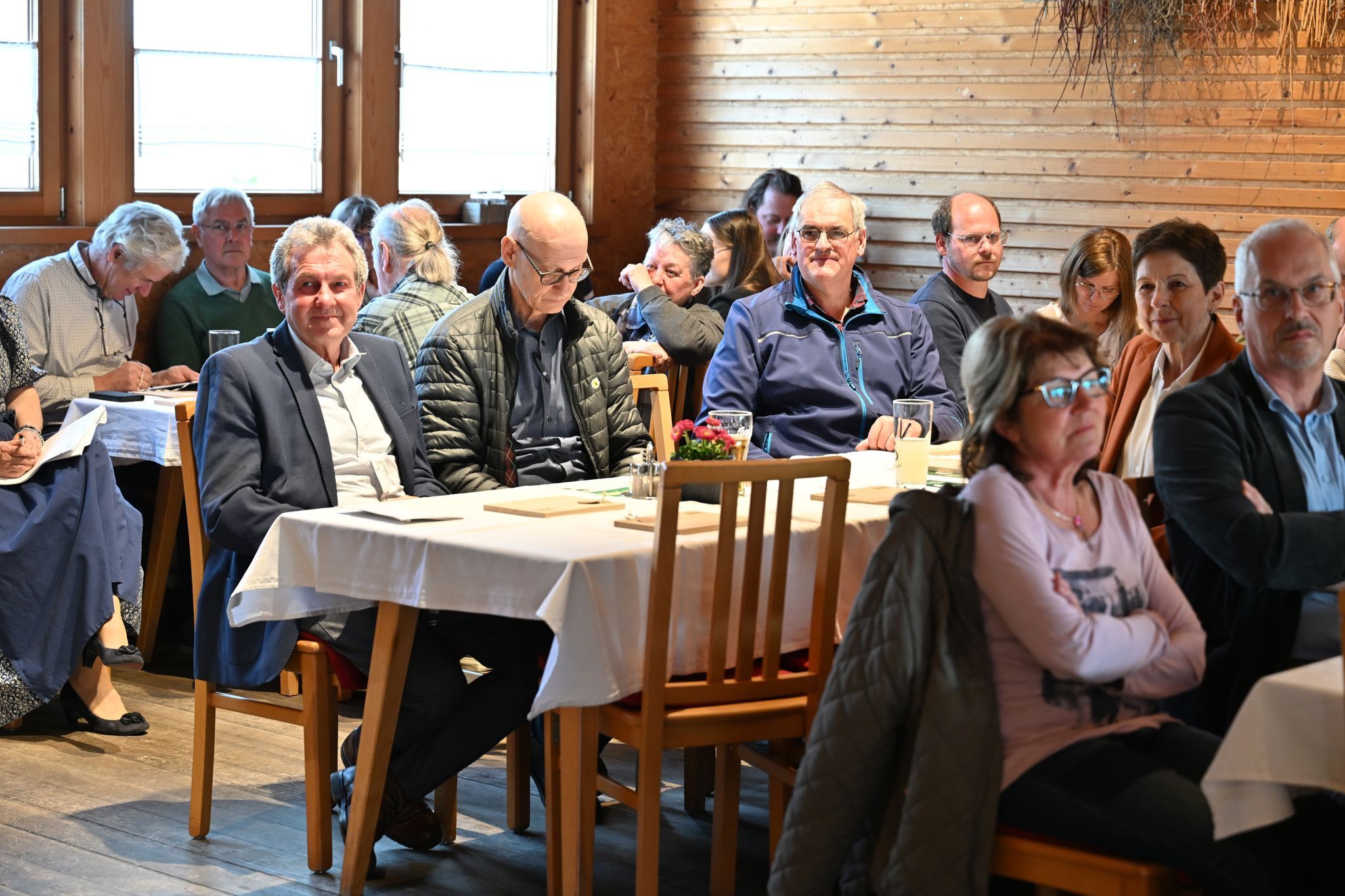 Gemeinsam schwelgte man in Erinnerungen.
