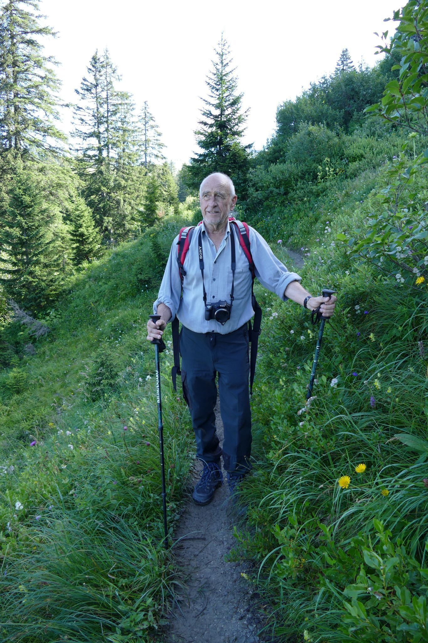 Gern wanderte Gerald Nosko im Ebnit. Dem Dorf fühlte er sich zeitlebens verbunden.
