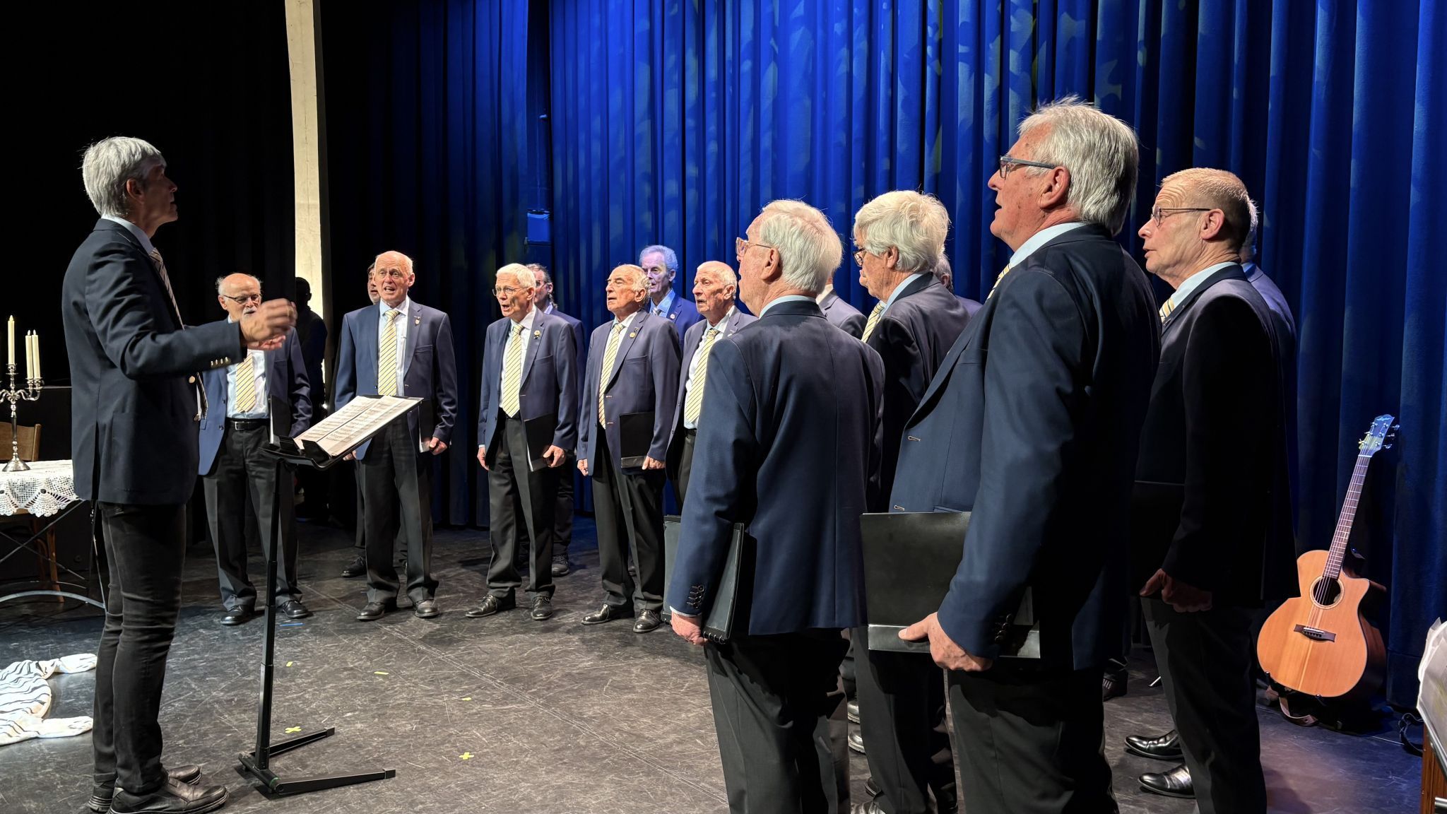 Unter der musikalischen Leitung von Mario Ploner sang der Bludenzer Liederkranz Lieder wie 