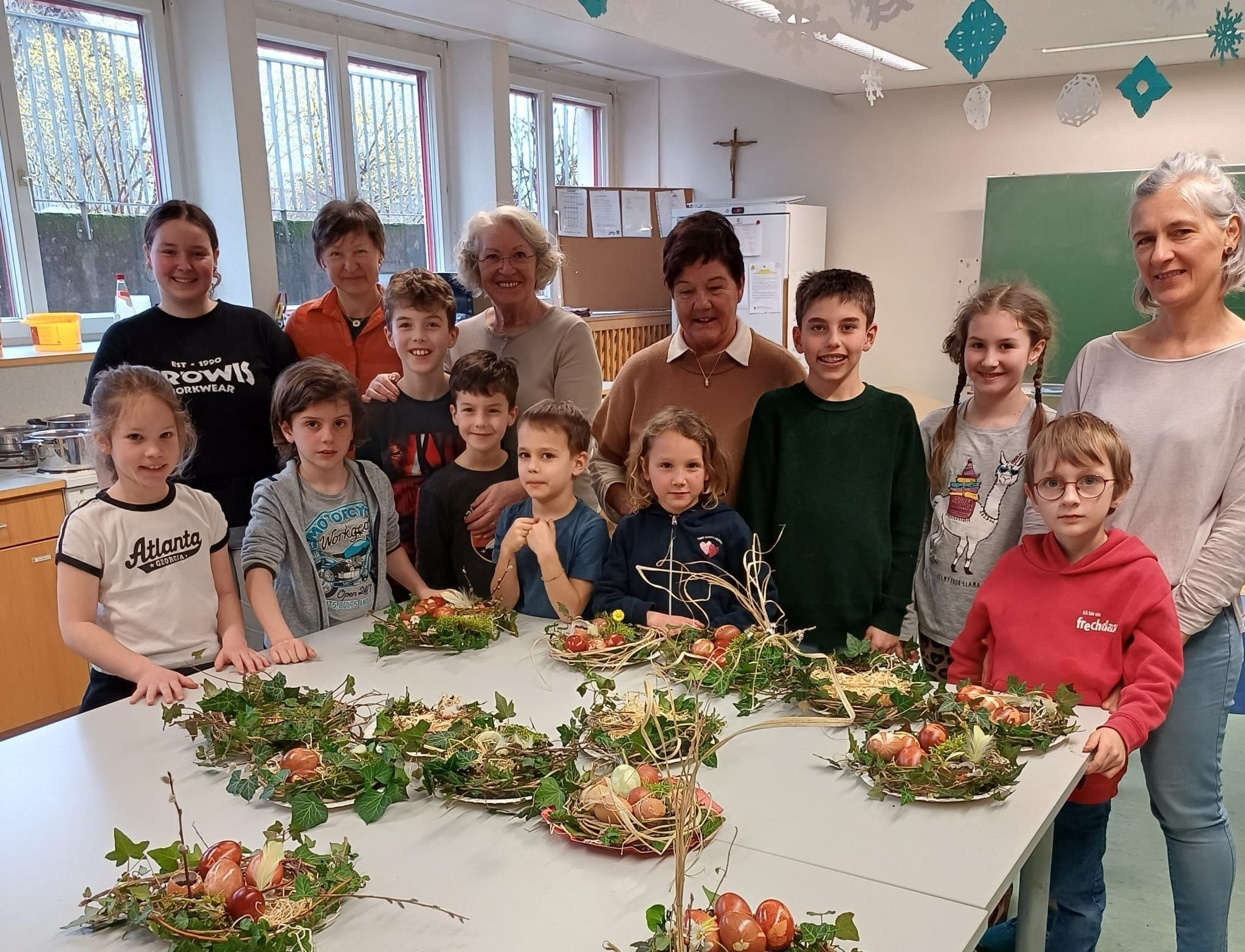 Die Teilnehmer des OGV-Kurses lernten eine alte Ostertradition neu.