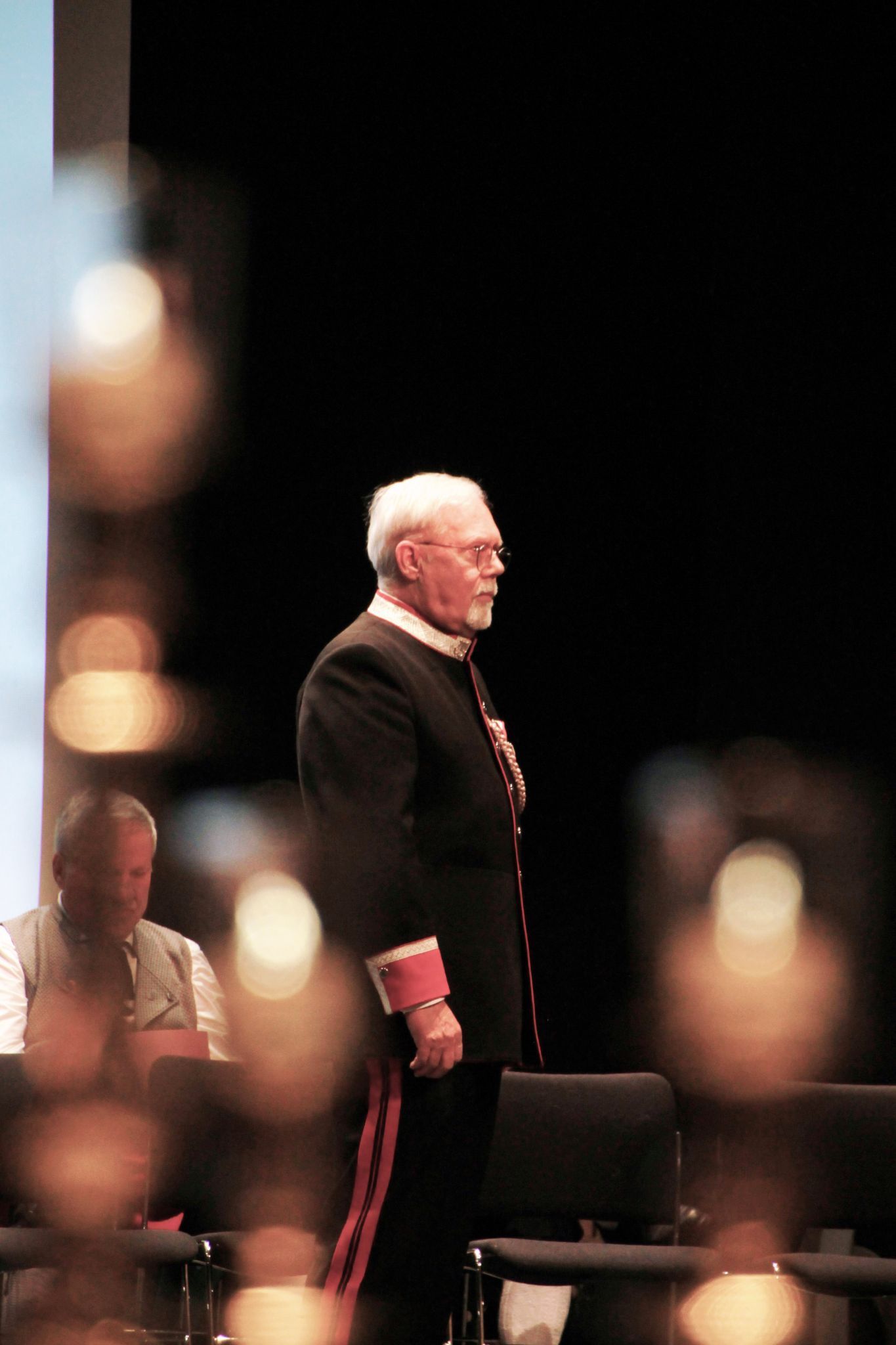 Verdienste volle Vereinsmitglieder aus dem Bregenzer Blasmusikbezirks wurde vor den Vorhang gebeten.