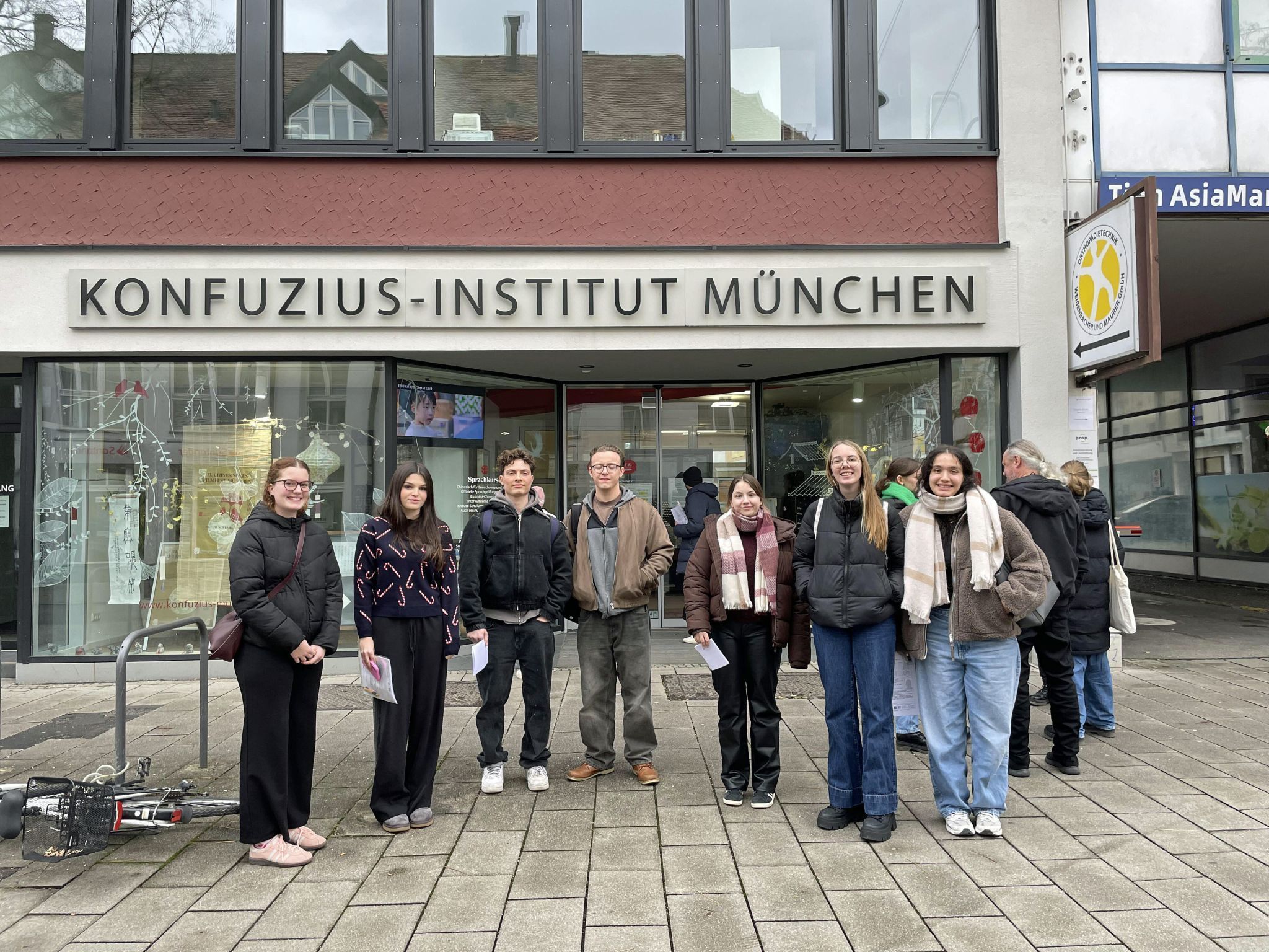 Die Prüfung legten die Dornbirner Gymnasiasten am Konfuzius Institut in München ab. 