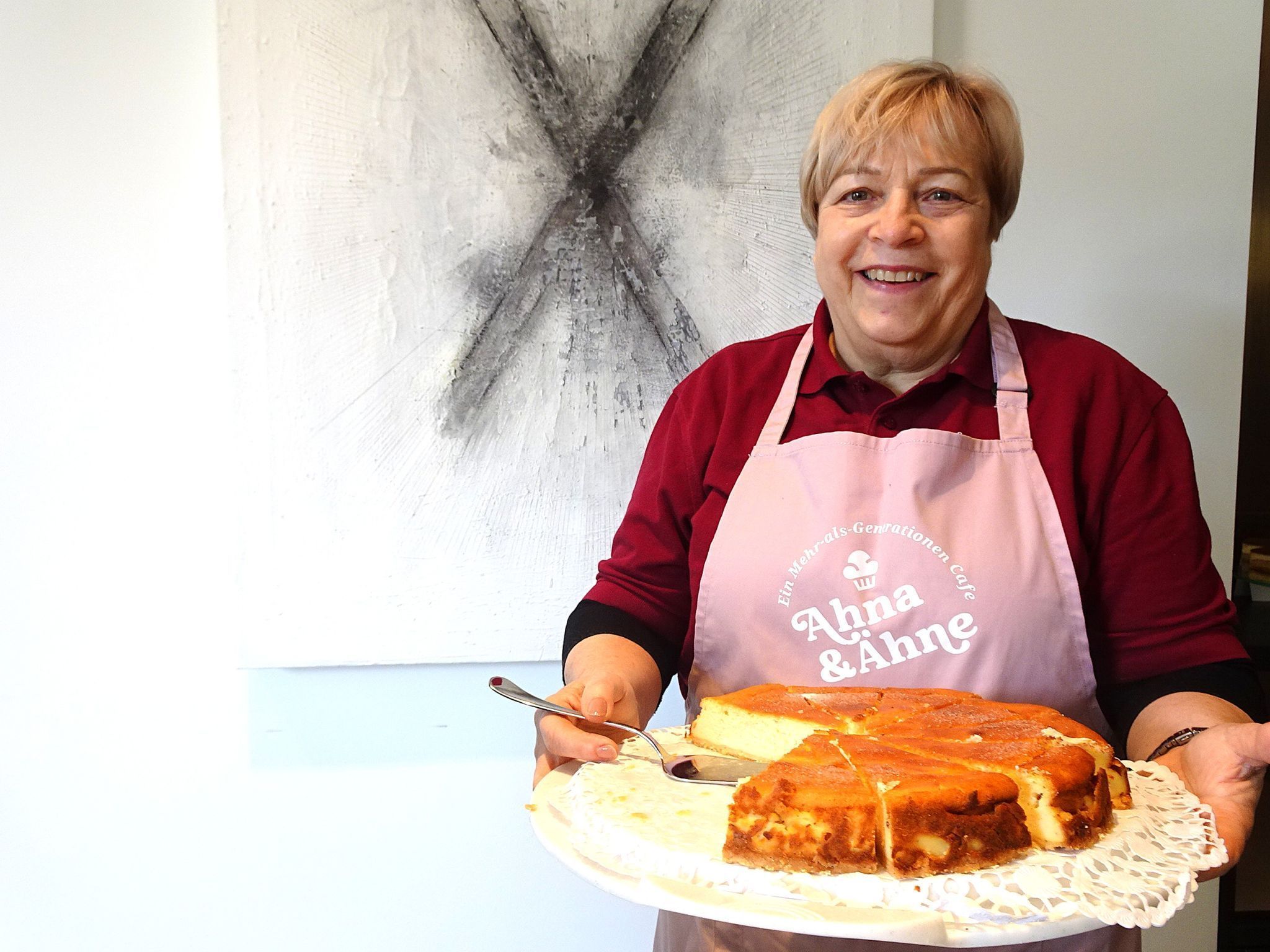 Barbara Gantner ist Teil des neuen Pop-up-Cafés von Ahna & Ähne in Dornbirn.