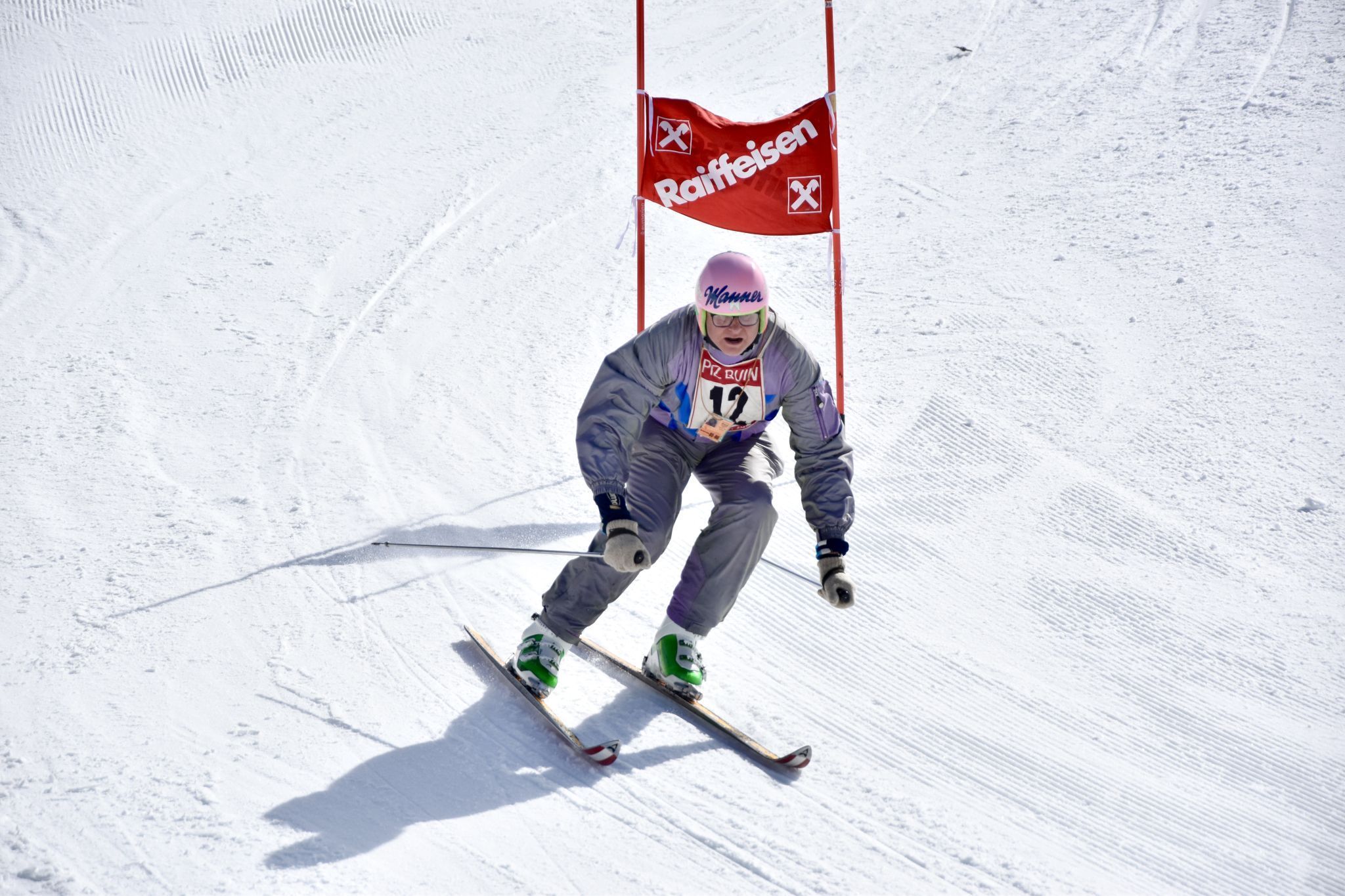 Sieger Fred Krimmel bei seiner Fahrt im Finale