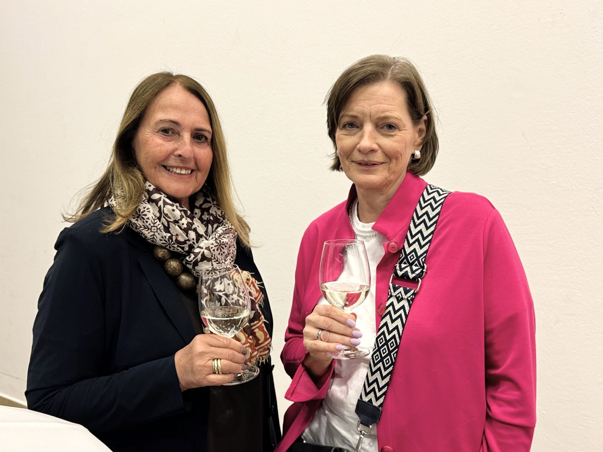 Monika Reis und Anni Amann kamen nach Bregenz.