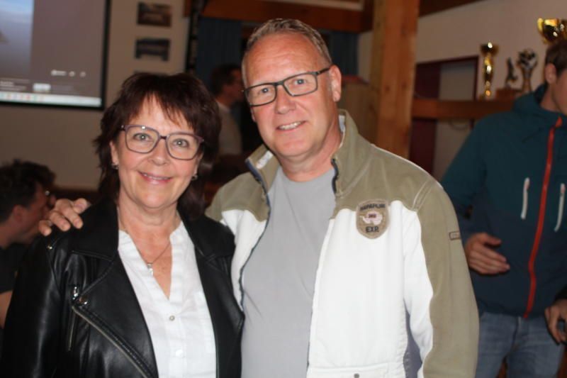 Durch die Liebe in Vandans gelandet: Carmen und der NIederländer Hubertus van Moll. 