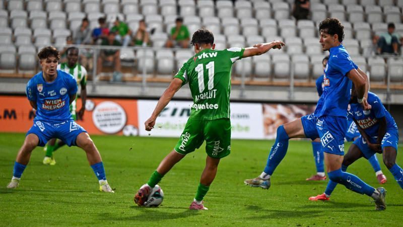Melih Akbulut stürmt bis Saisonende für SK Bischofshofen. GEPA