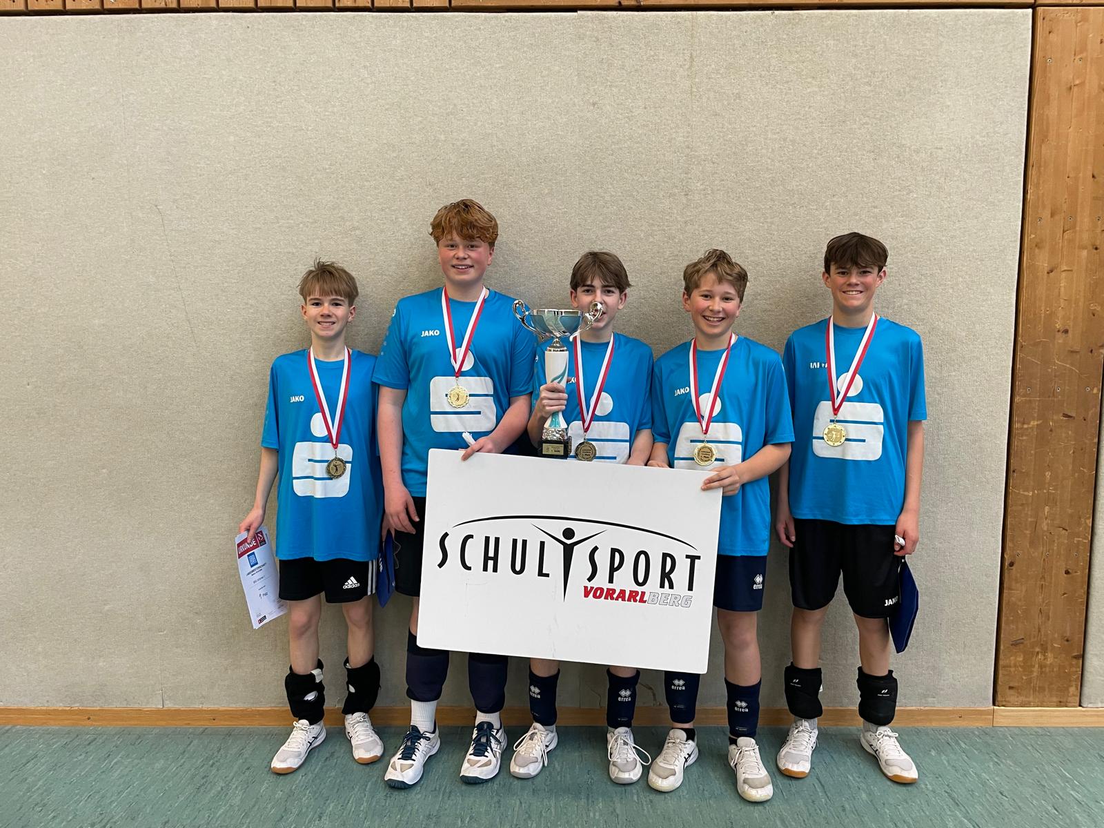 Die Jungs vom BRG Schoren fahren zur Bundesmeisterschaft nach Klagenfurt. (Foto: Schulsport)