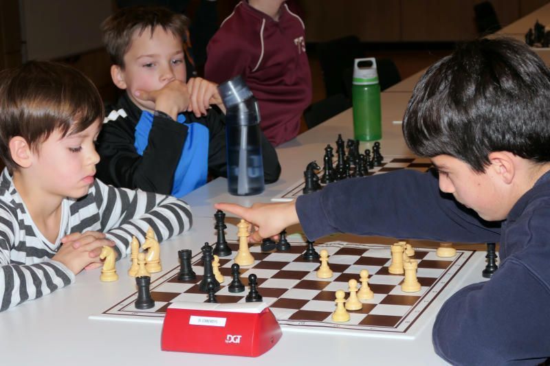 Alle Kids legten sich ins Zeug. 