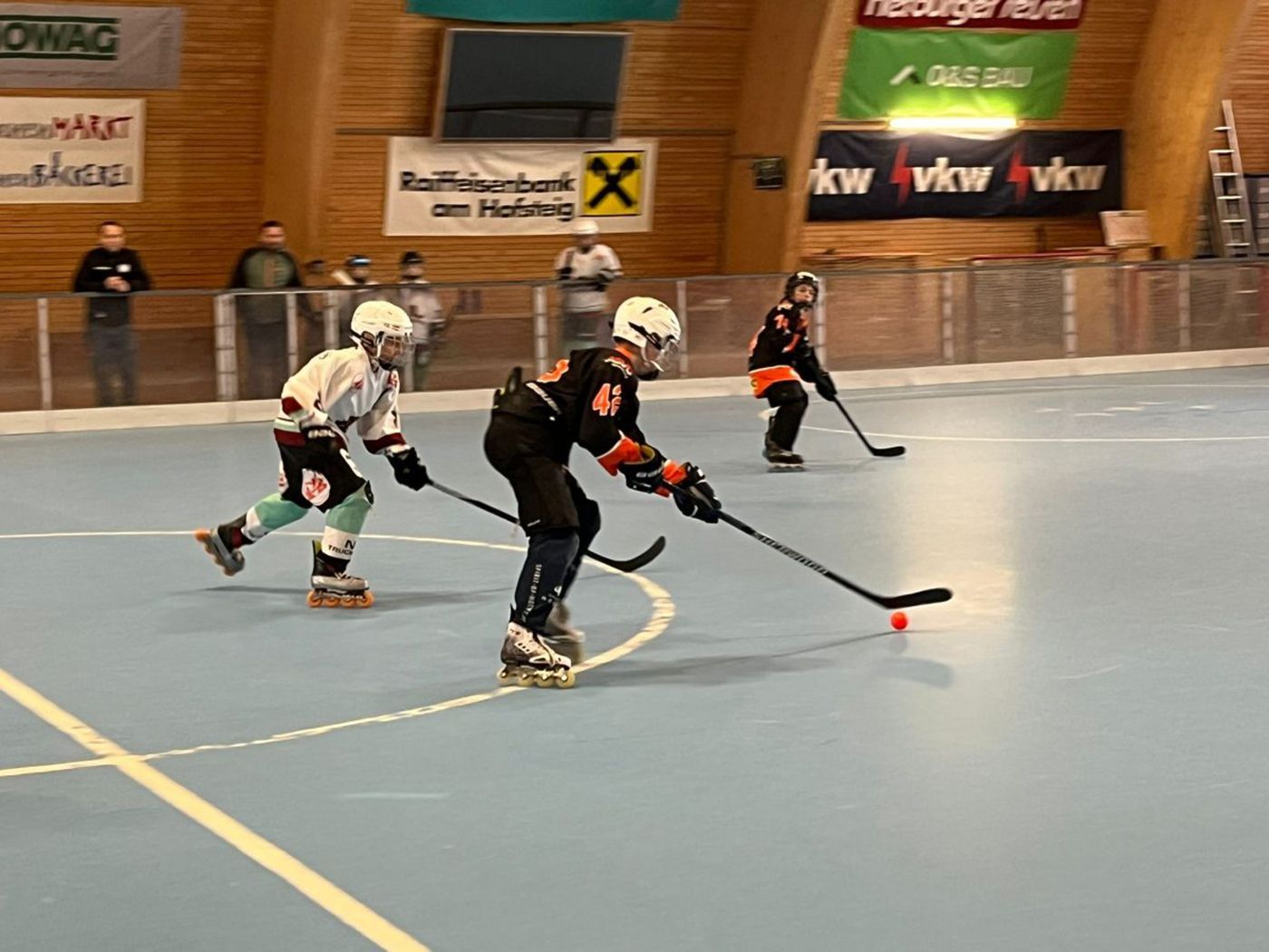 Souveräner Auftritt der U13-Youngsters der Wolfurt Walkers zum Saisonstart. (c) Verein