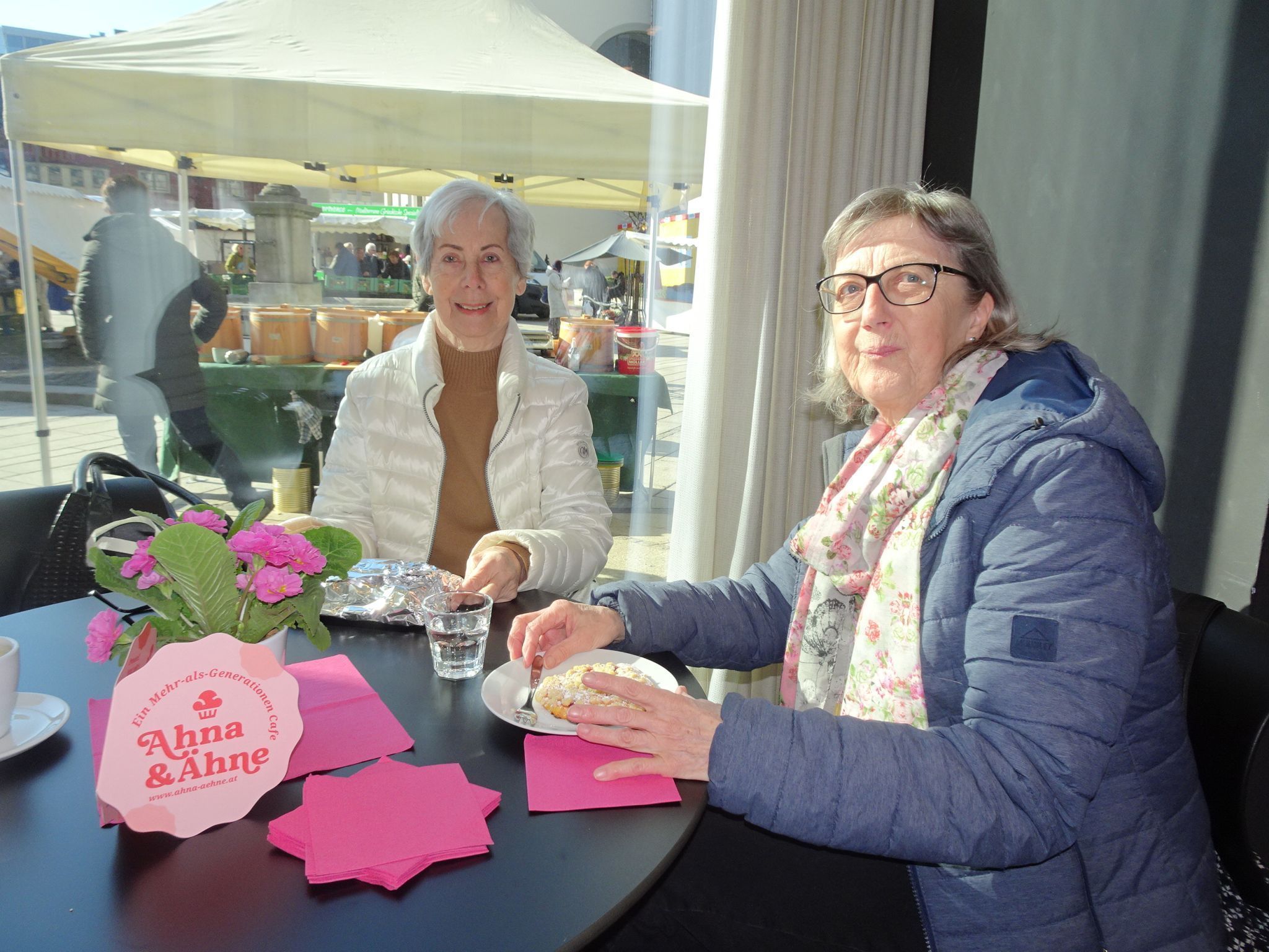 Hedi Mangeng und Brigitte Berchtold zeigten sich begeistert und würden sich freuen, wenn es in Dornbirn bald einen fixen Standort gäbe. 
