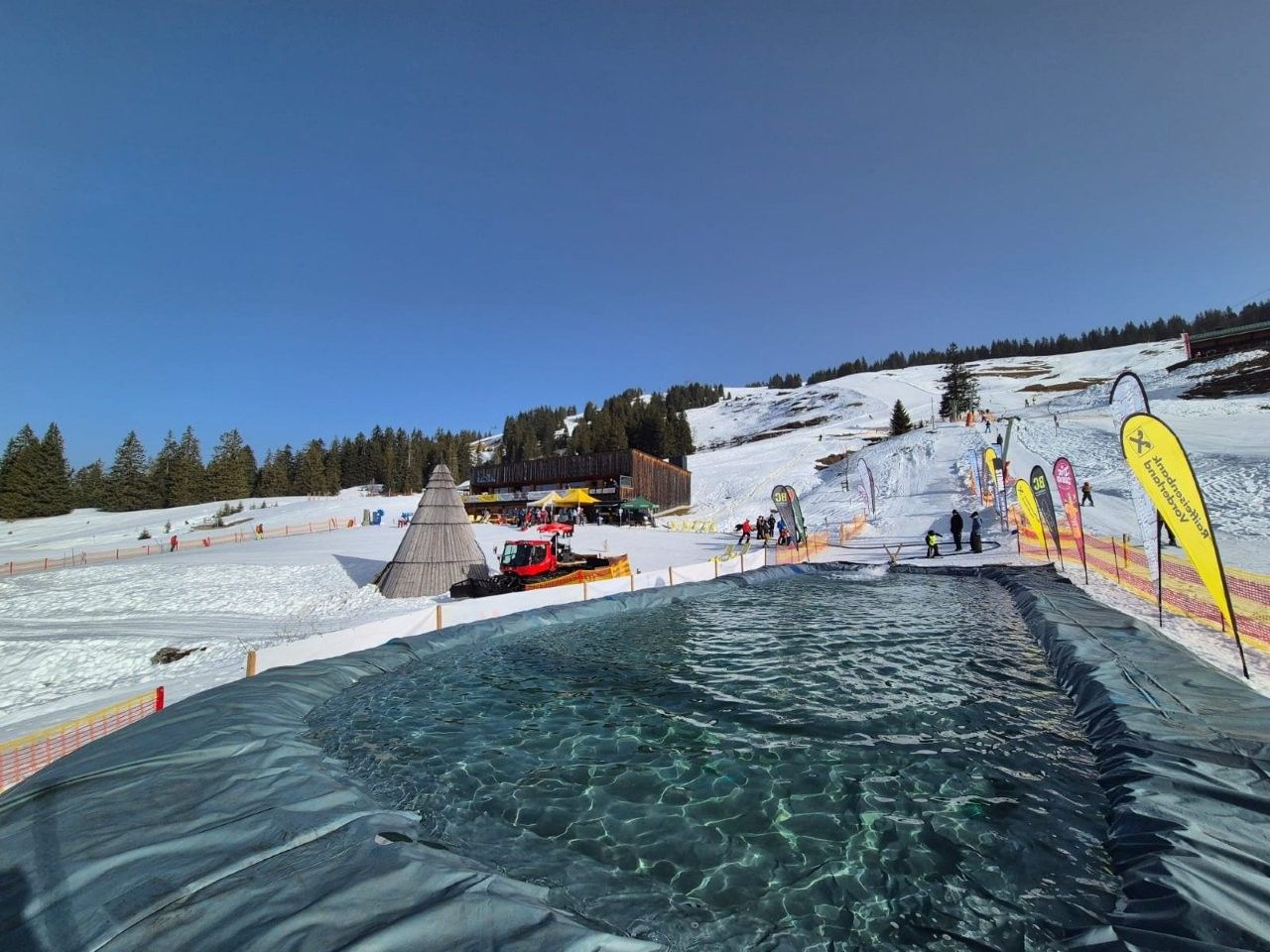 Perfekte Bedingungen wurden geschaffen. 