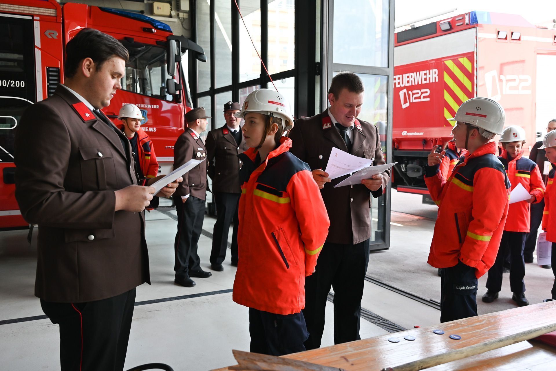 Am Samstagnachmittag fand der Wissenstest der Feuerwehrjungend vom Bezirk Dornbirn statt. 