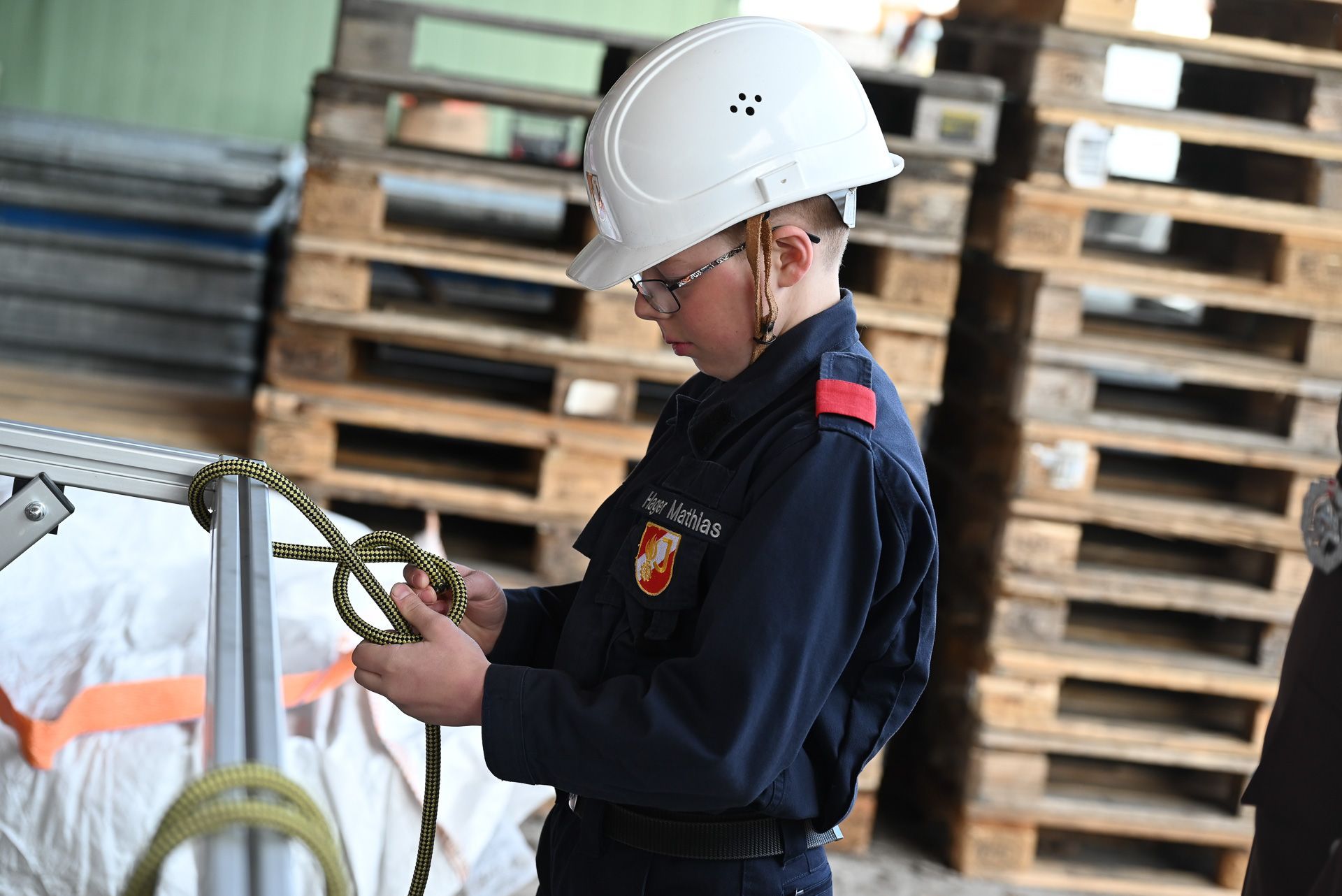Flink wurden die gewünschten Knoten gebunden. 