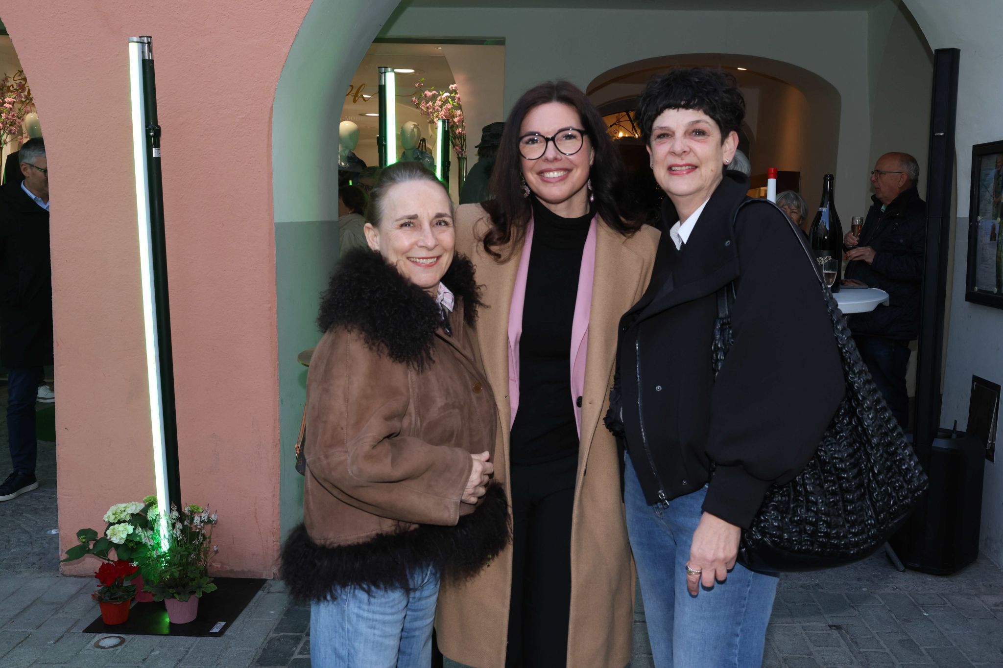 Eva-Maria Greber, Vizebgm. Adnrea Mallitsch und Birgit Pfleghar (