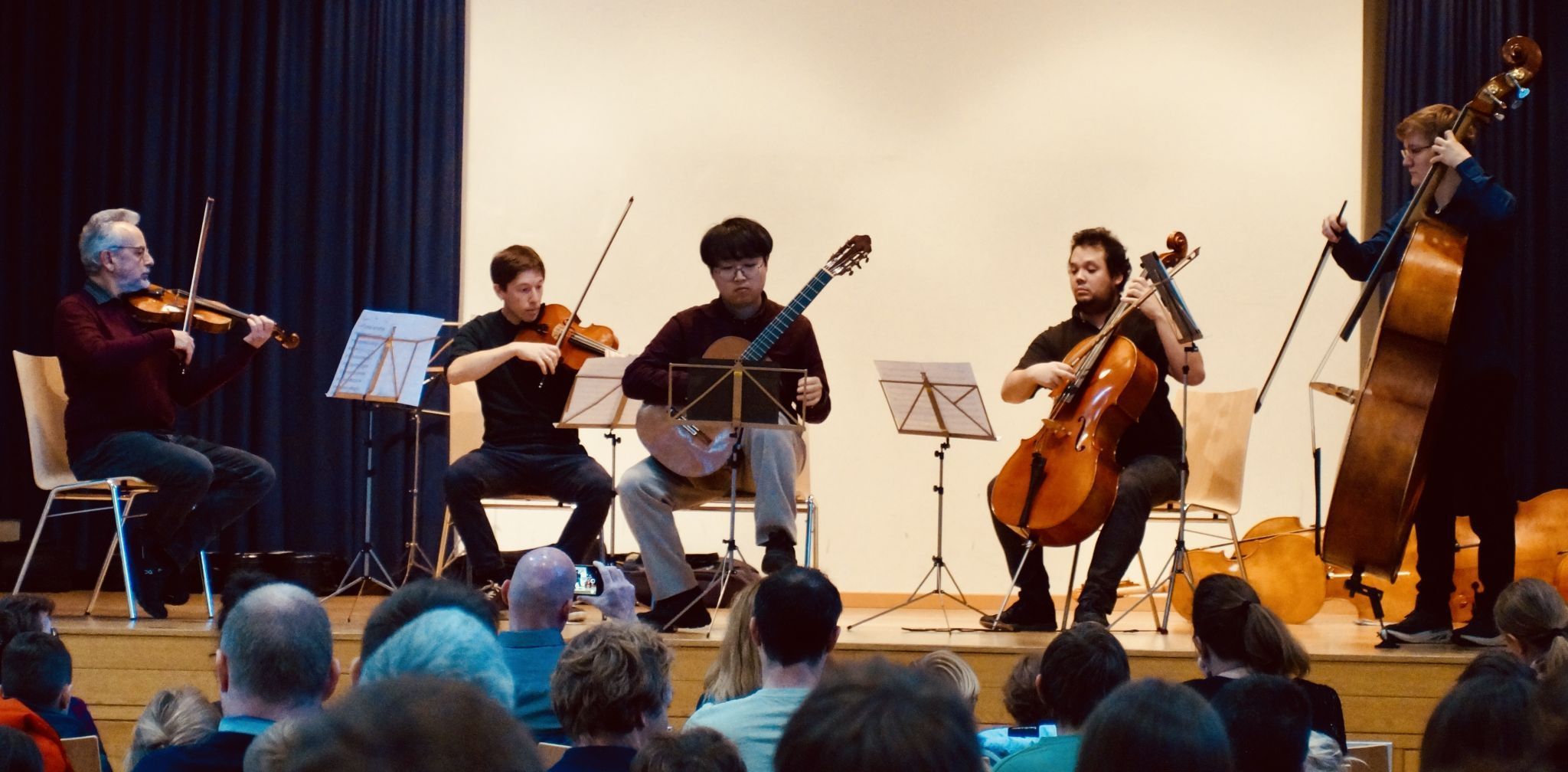 Das Streichermatinee verspricht viel Unterhaltung.PRIVAT