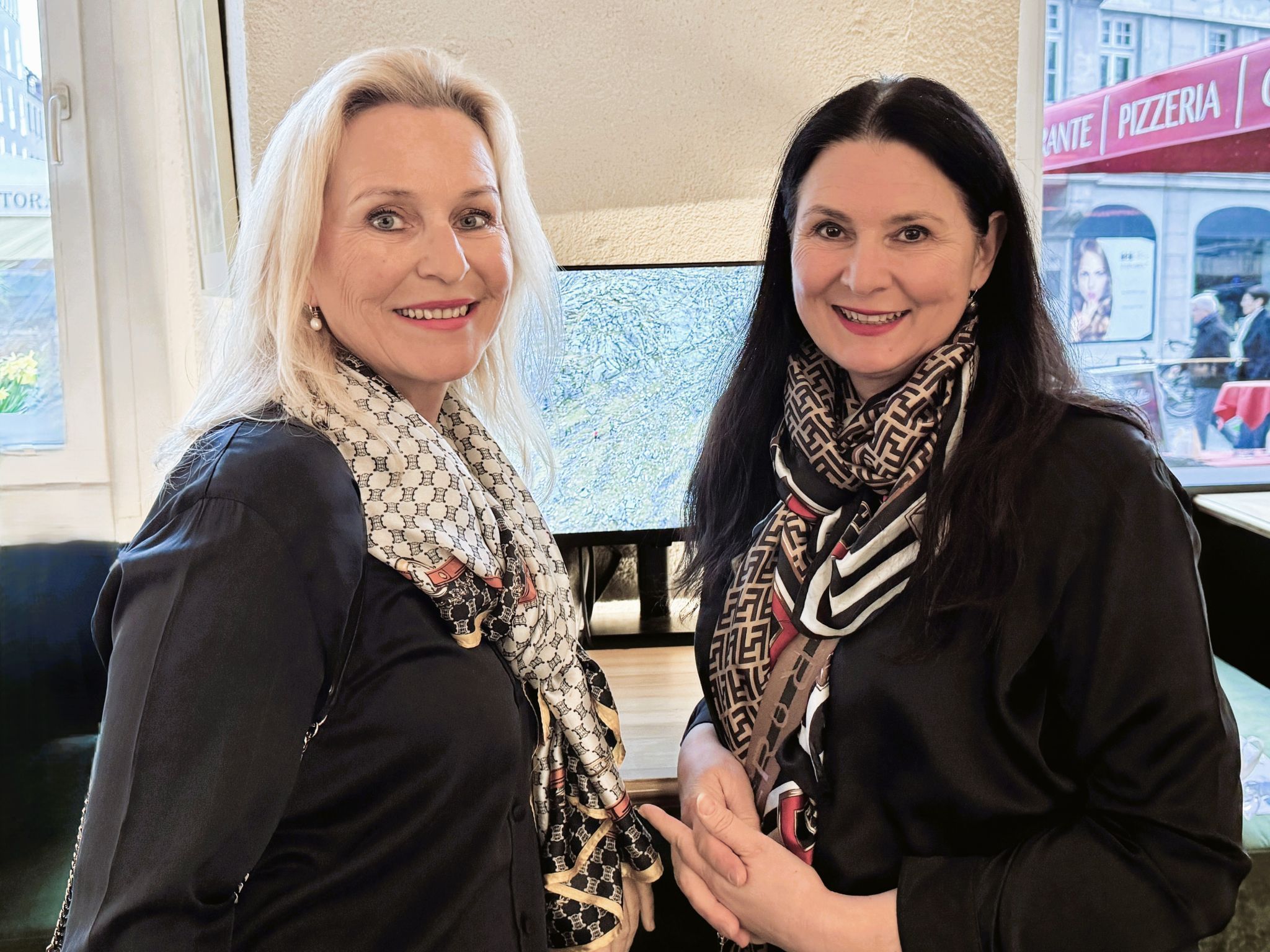 Mercedes und Franziska Welte feierten mit.