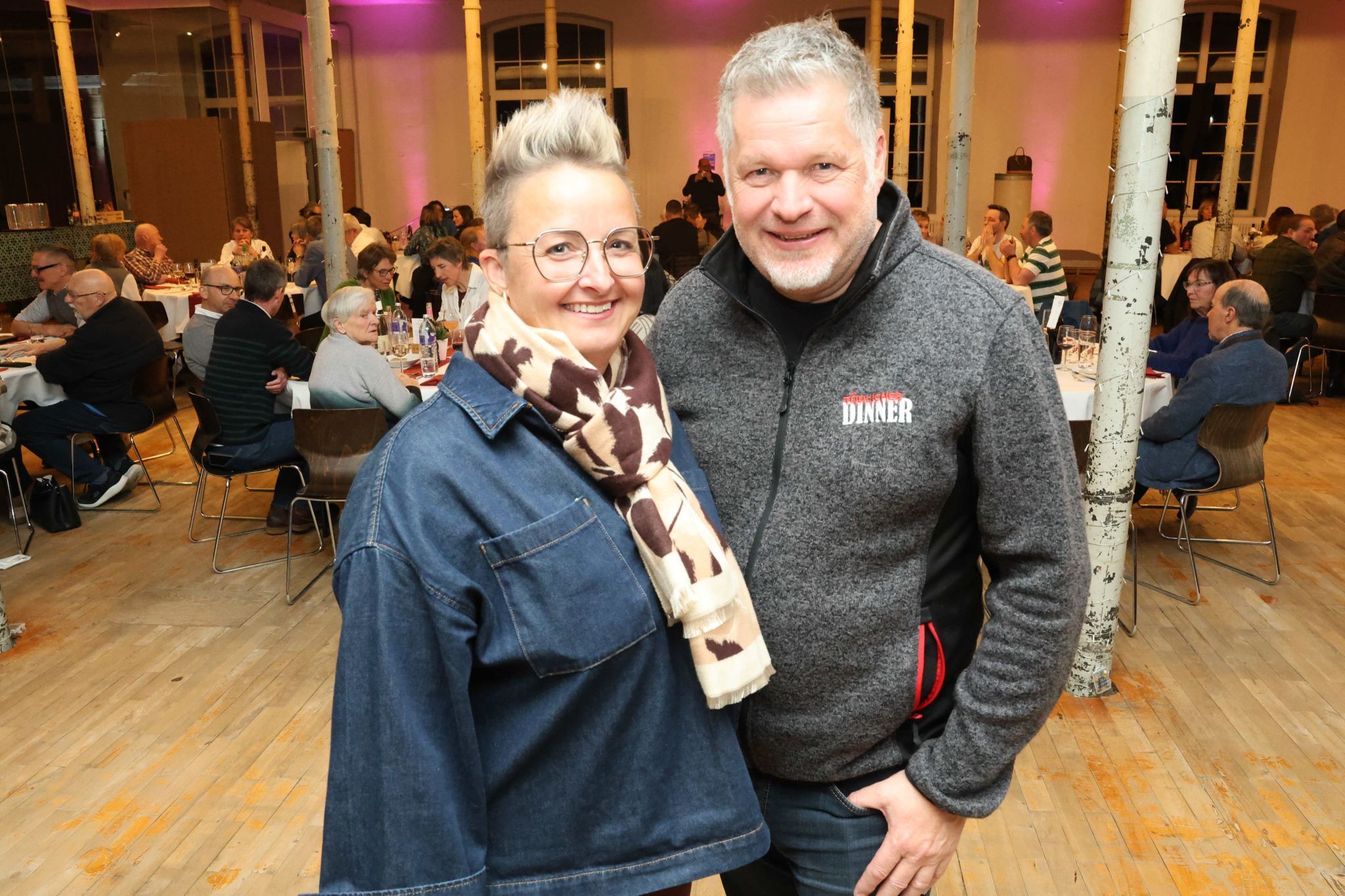 Catherine Unterkofler und Reinhold Köberle.