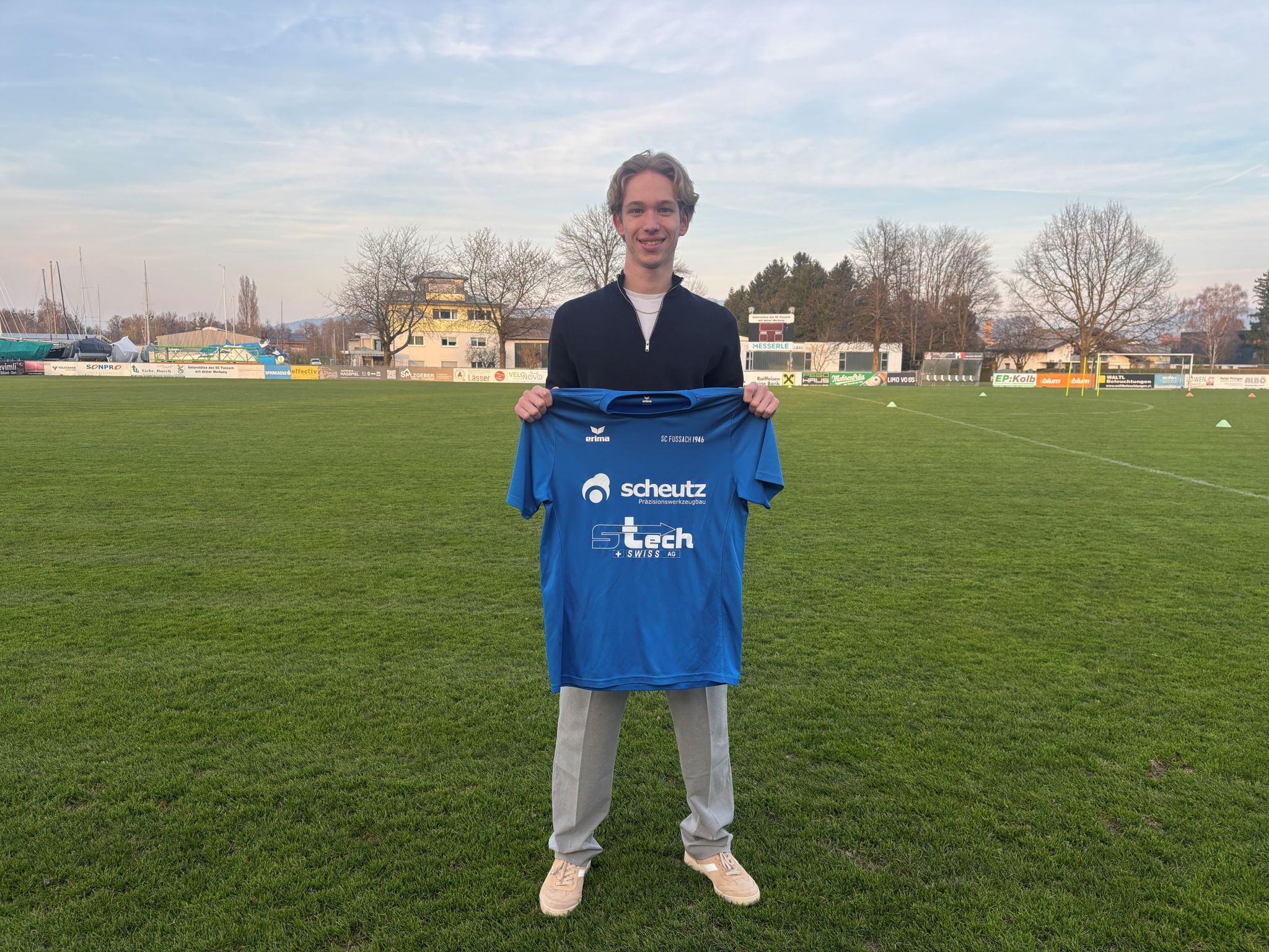 Erster Neuzugang in Fußach: Luca Maccani.