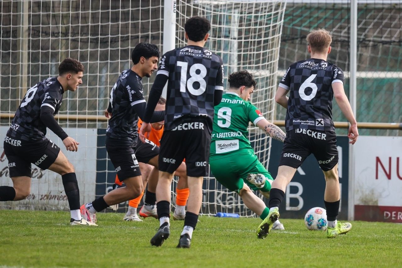 Valentin Matkovic gelang ein wunderschöner Doppelpack. VN-STEURER