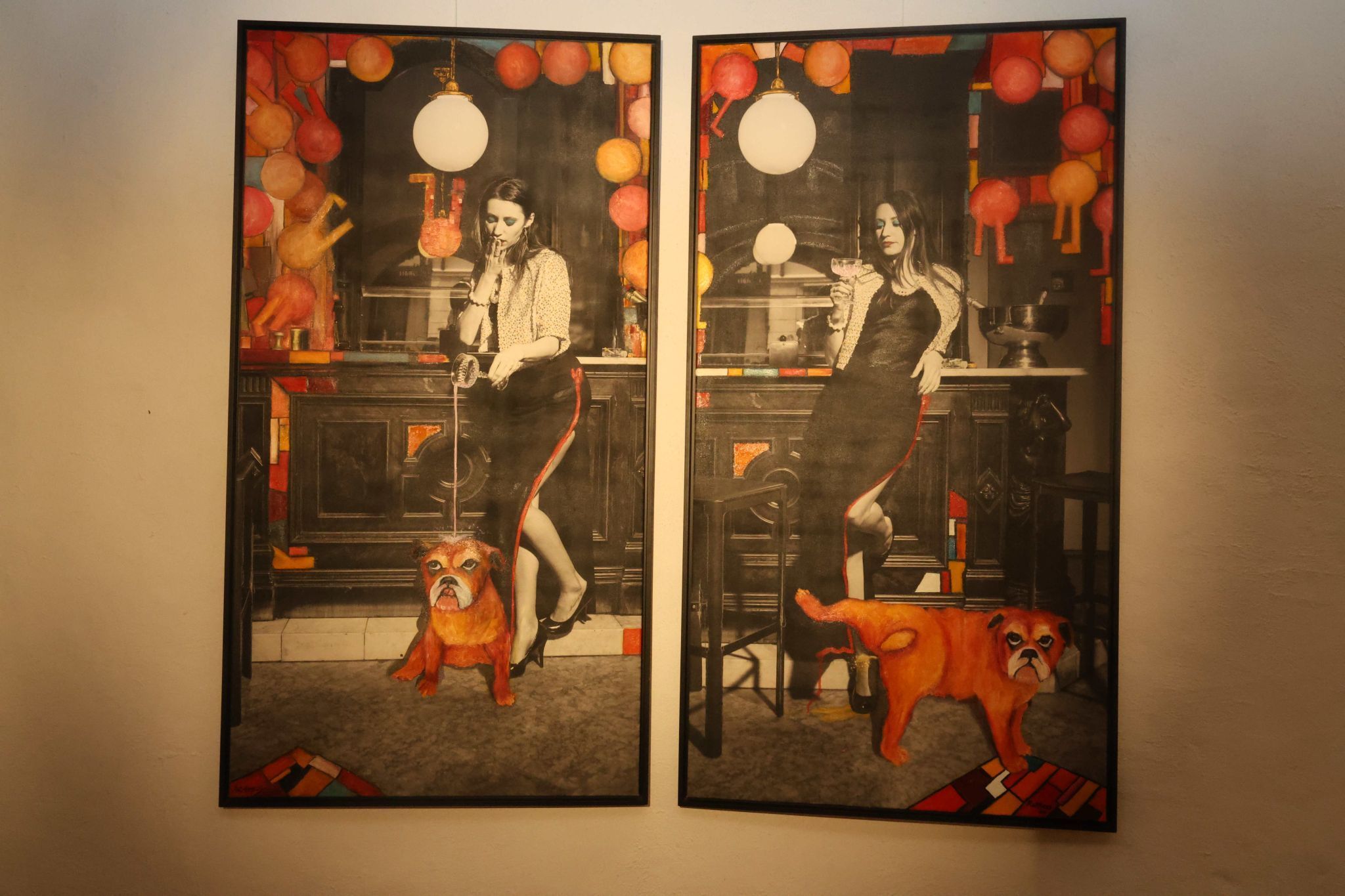 Bilderfolge, die zum Schmunzeln anregt.