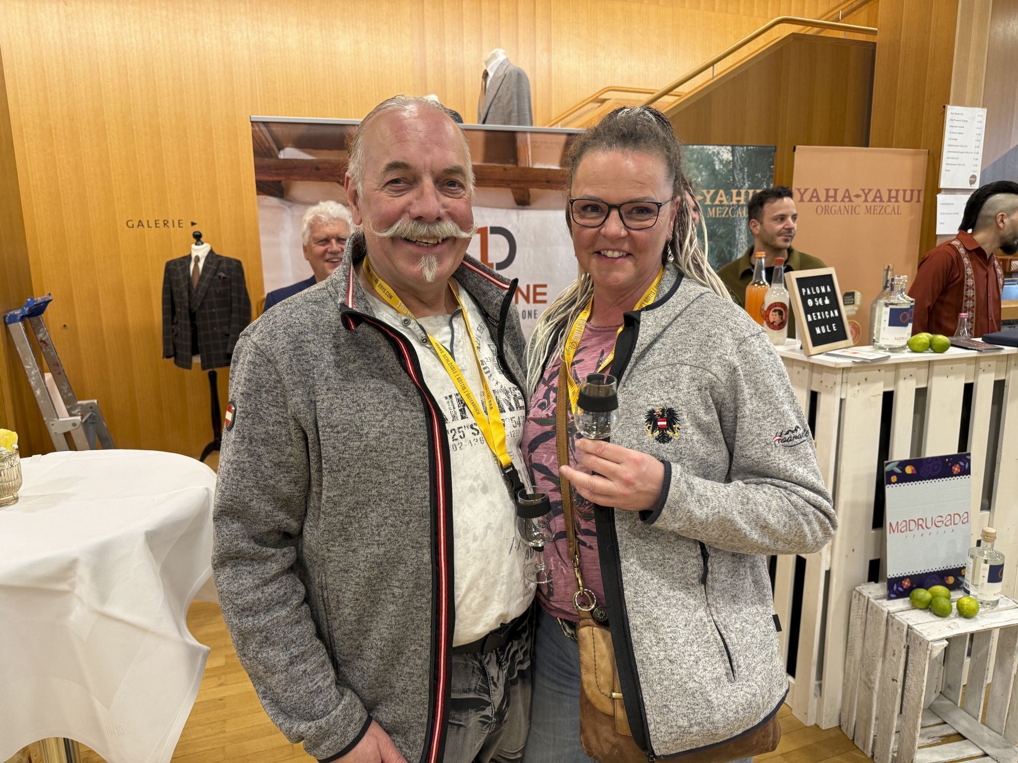 Carin Breuß und Klaus Amann kamen nach Götzis