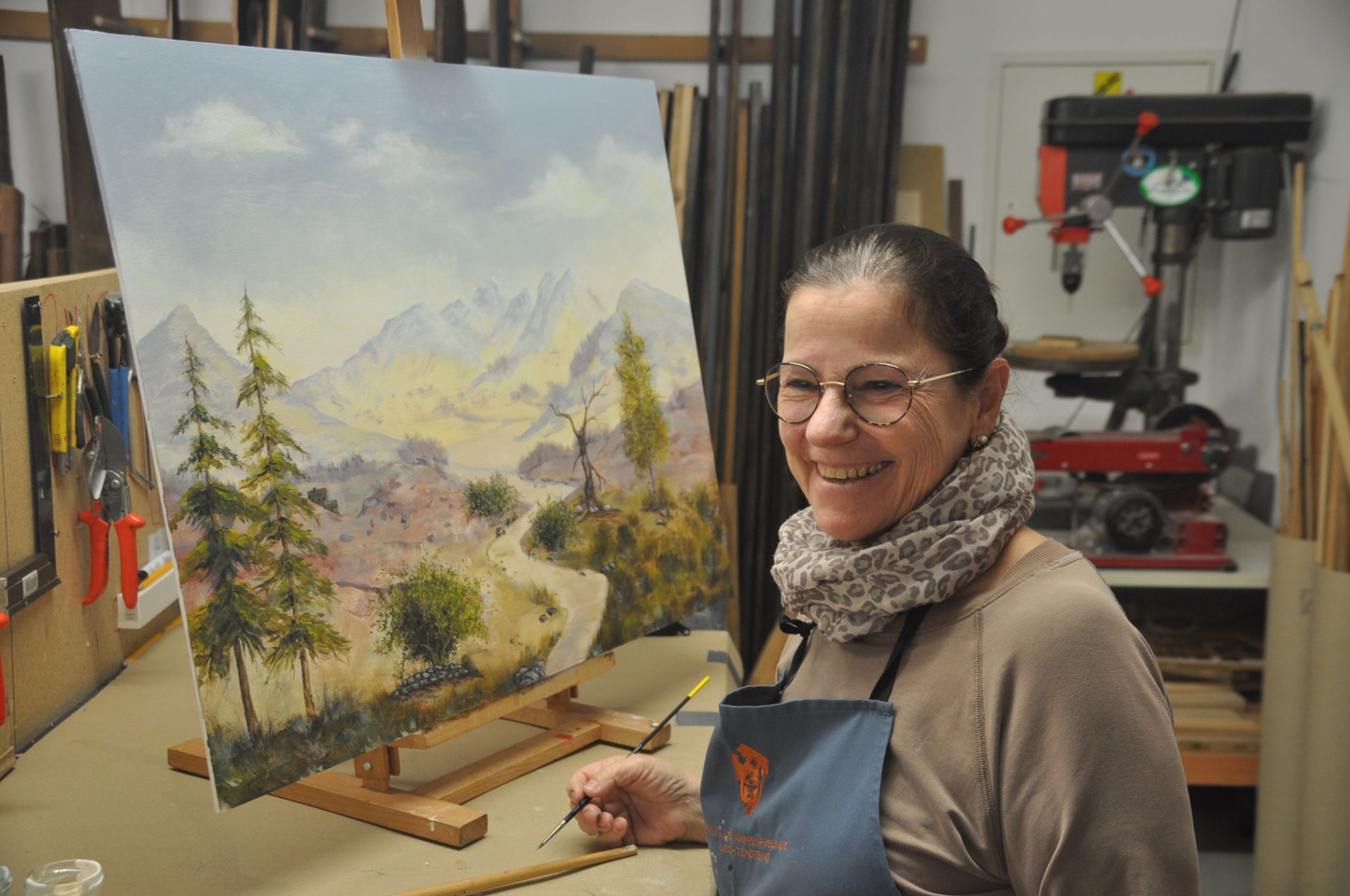 Martha Elkuch aus Liechtenstein. 