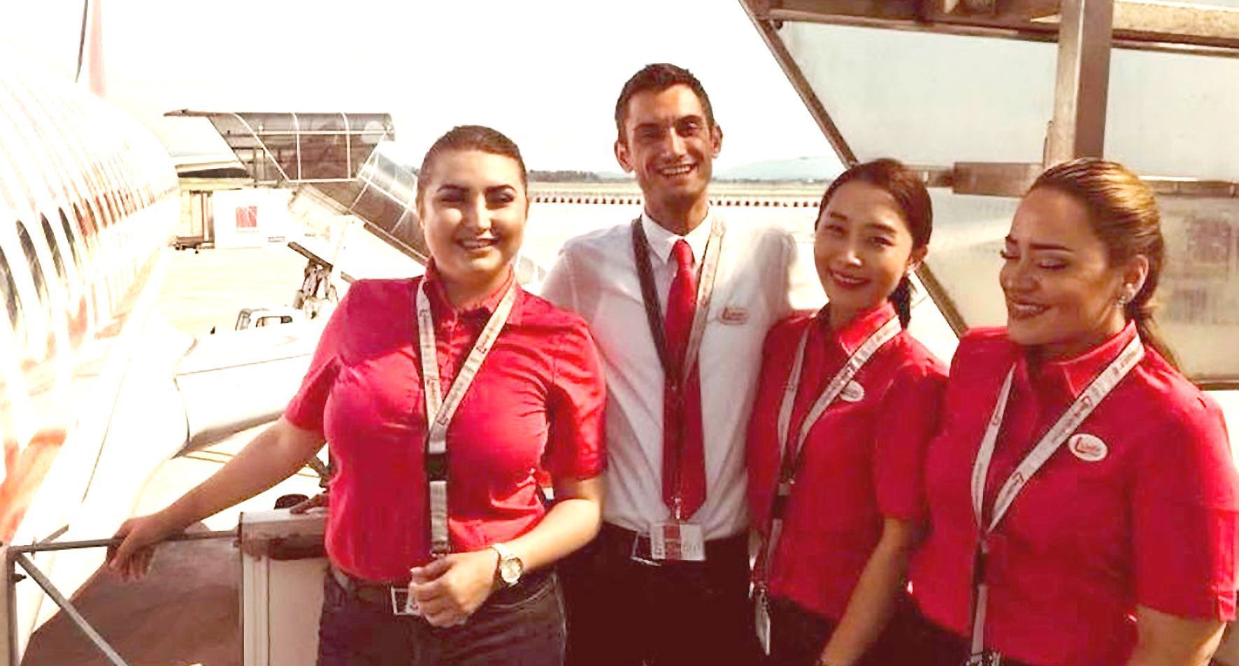 Hoch in den Lüften war Nino in seinem Element.