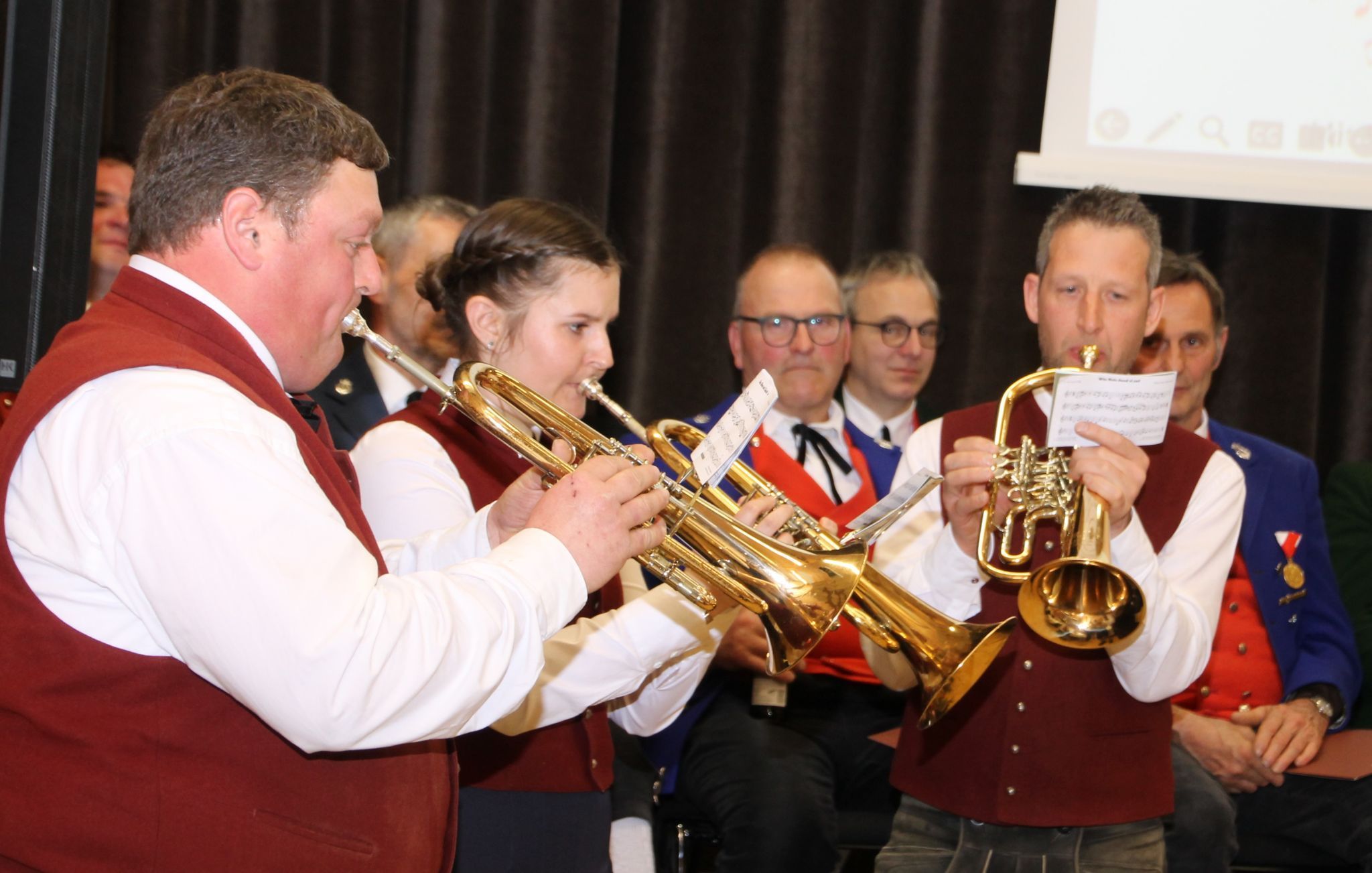 25. Ehrungsabend Blasmusikbezirk Bregenzerwald in Buch (Bildergalerie)