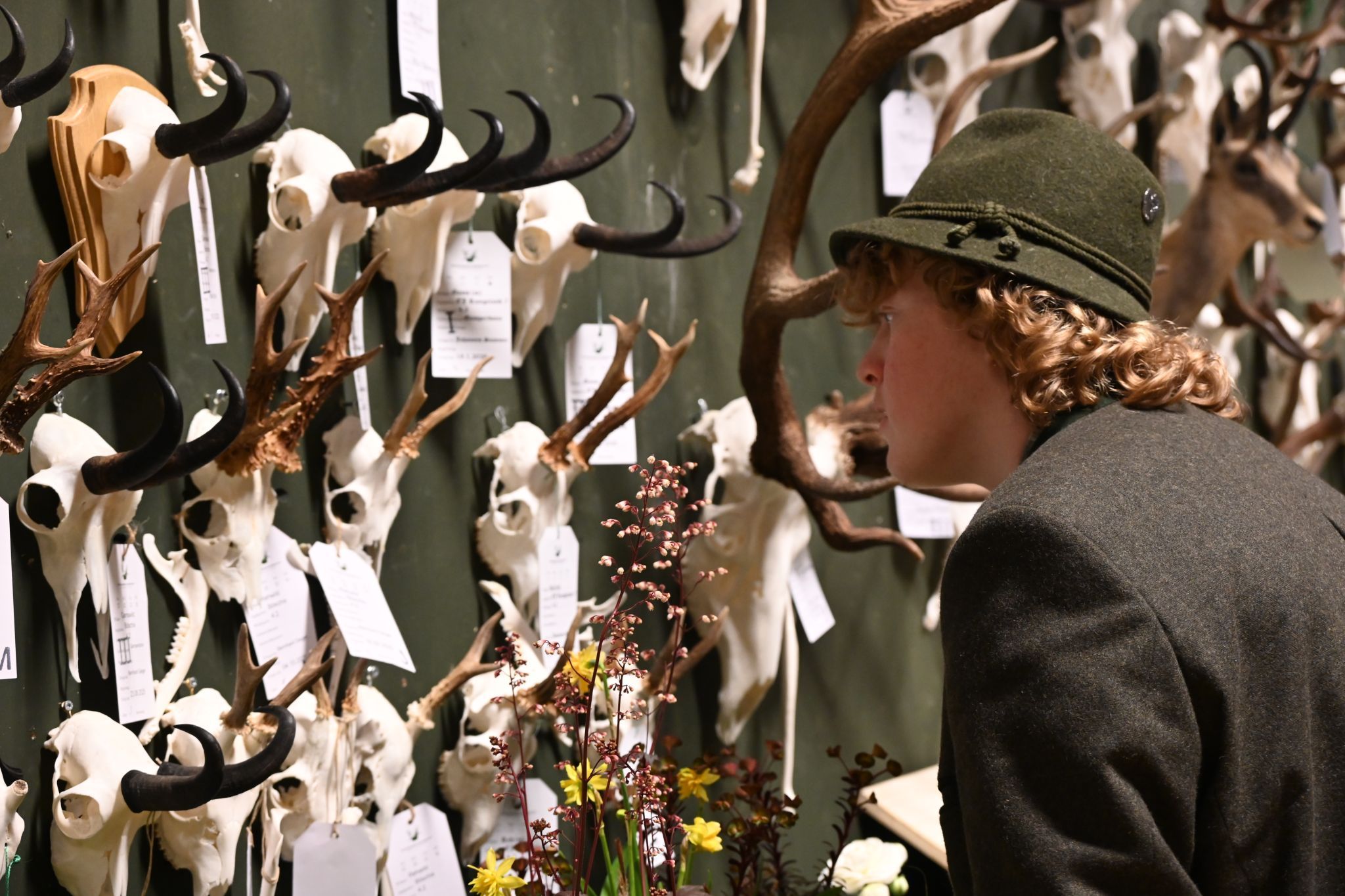 Die Trophäen wurden genau angeschaut.