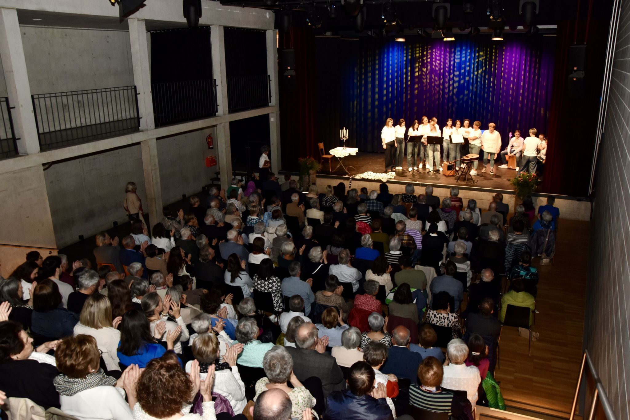 Der Chor Sunshine sang bei der Matinee Lieder wie 