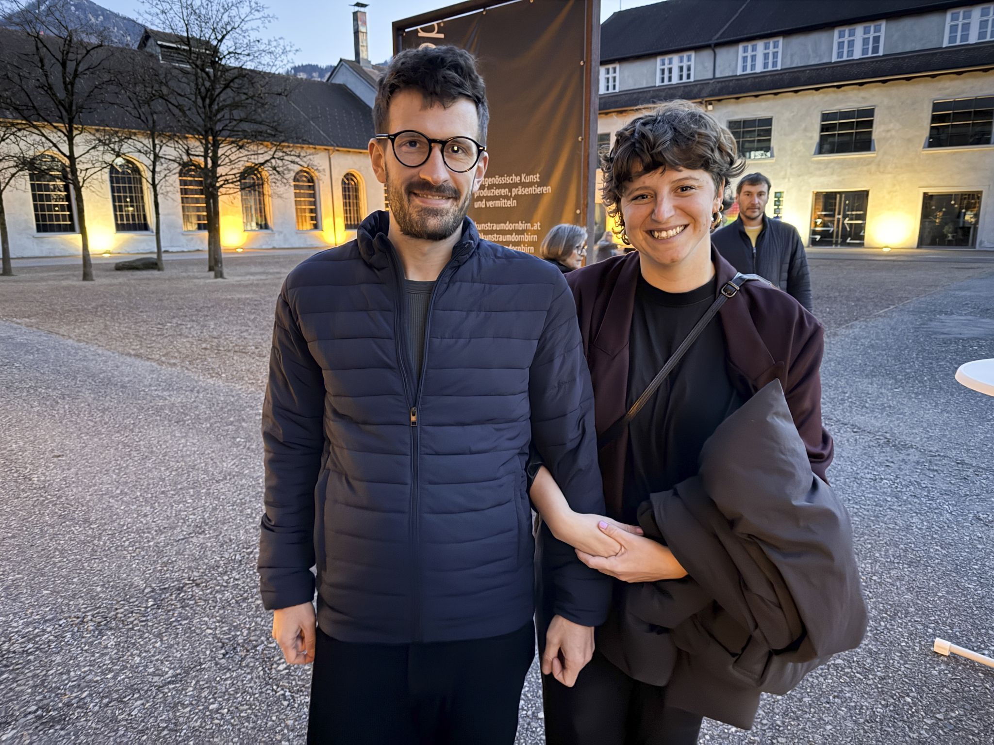 Miriam Wolf und Matthias Zellinger kamen nach Dornbirn