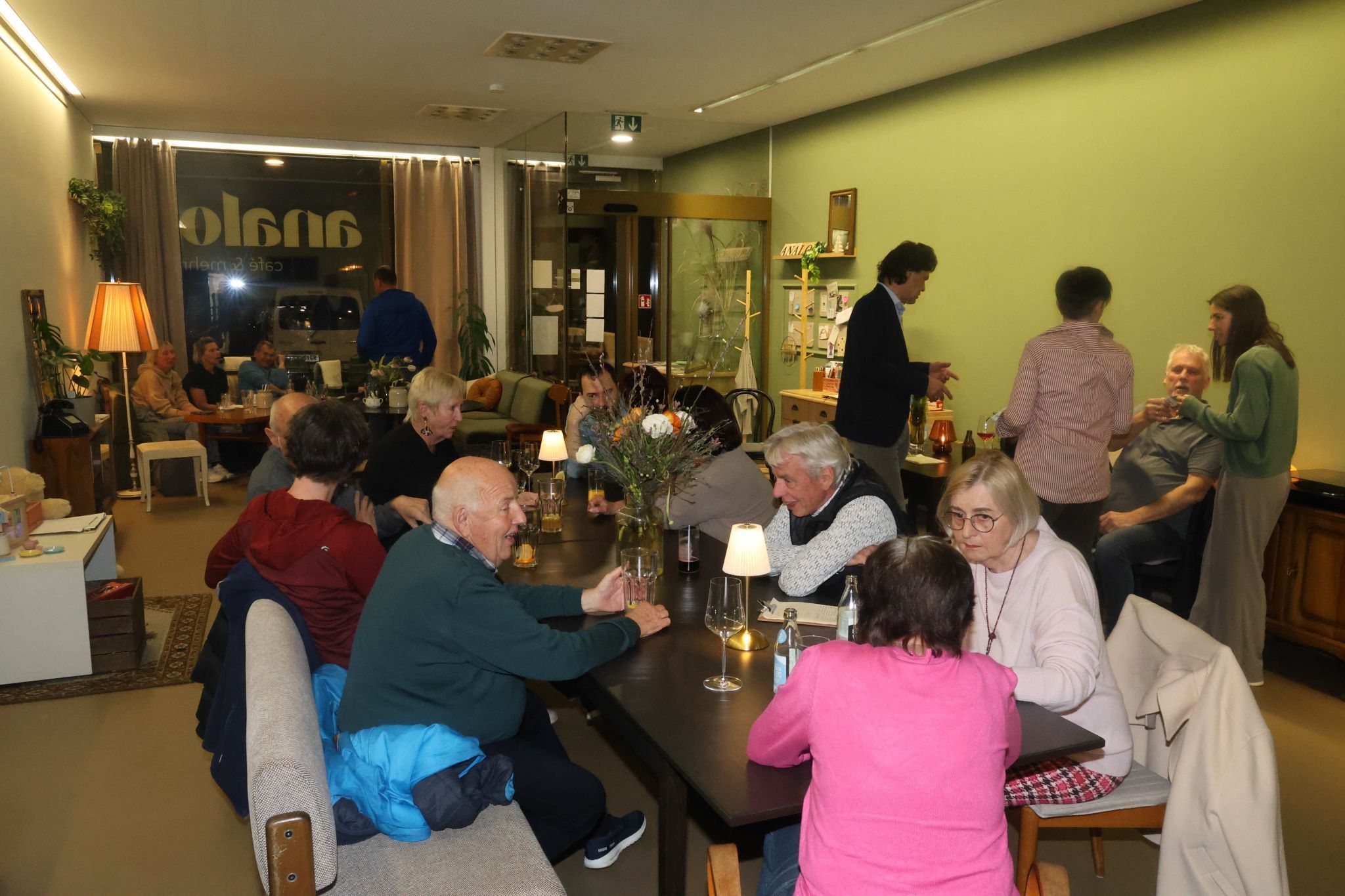 Ein reger Erfahrungs- und Meinungsaustausch prägte den Abend.