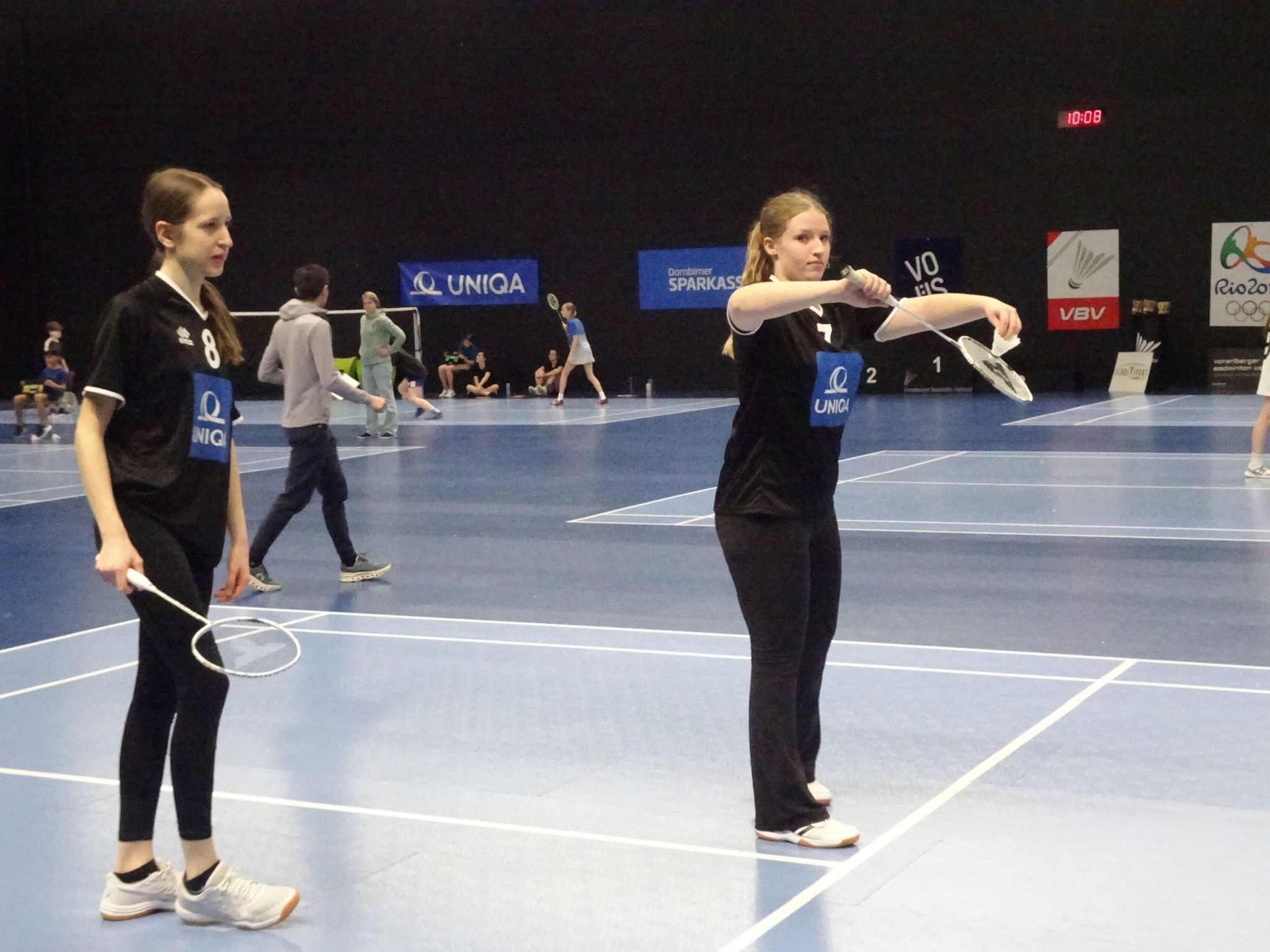 Rund 120 Schülerinnen und Schüler nahmen am Landesbewerb der Badminton-Schulolympics in Dornbirn teil.