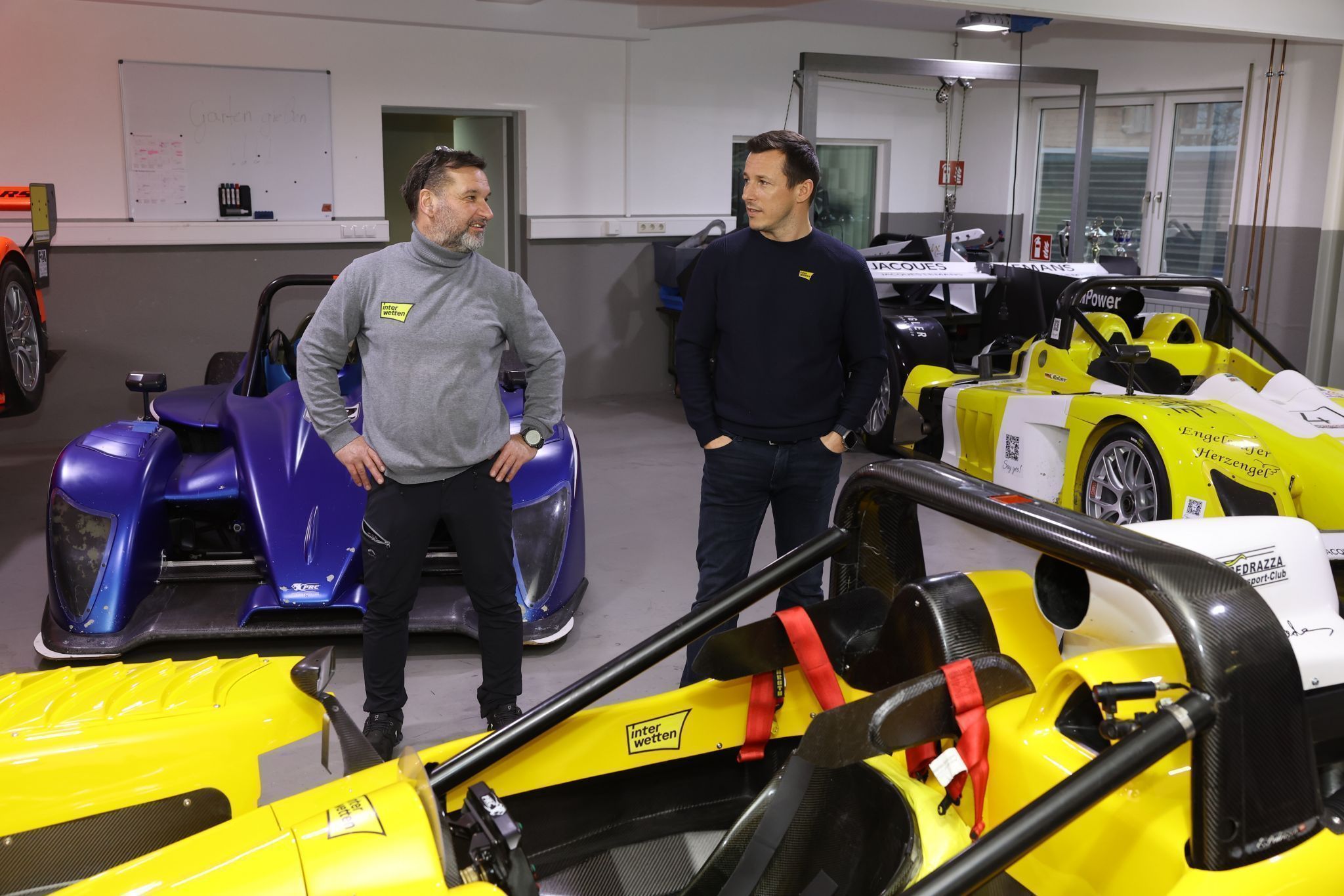 Christian Klien in der Rennabteilung von Pedrazza Racing (Bildergalerie)