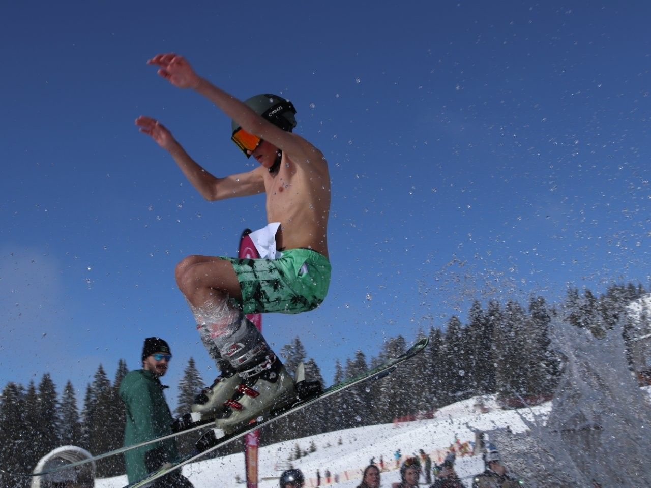 Spaß steht auch im Vordergrund.