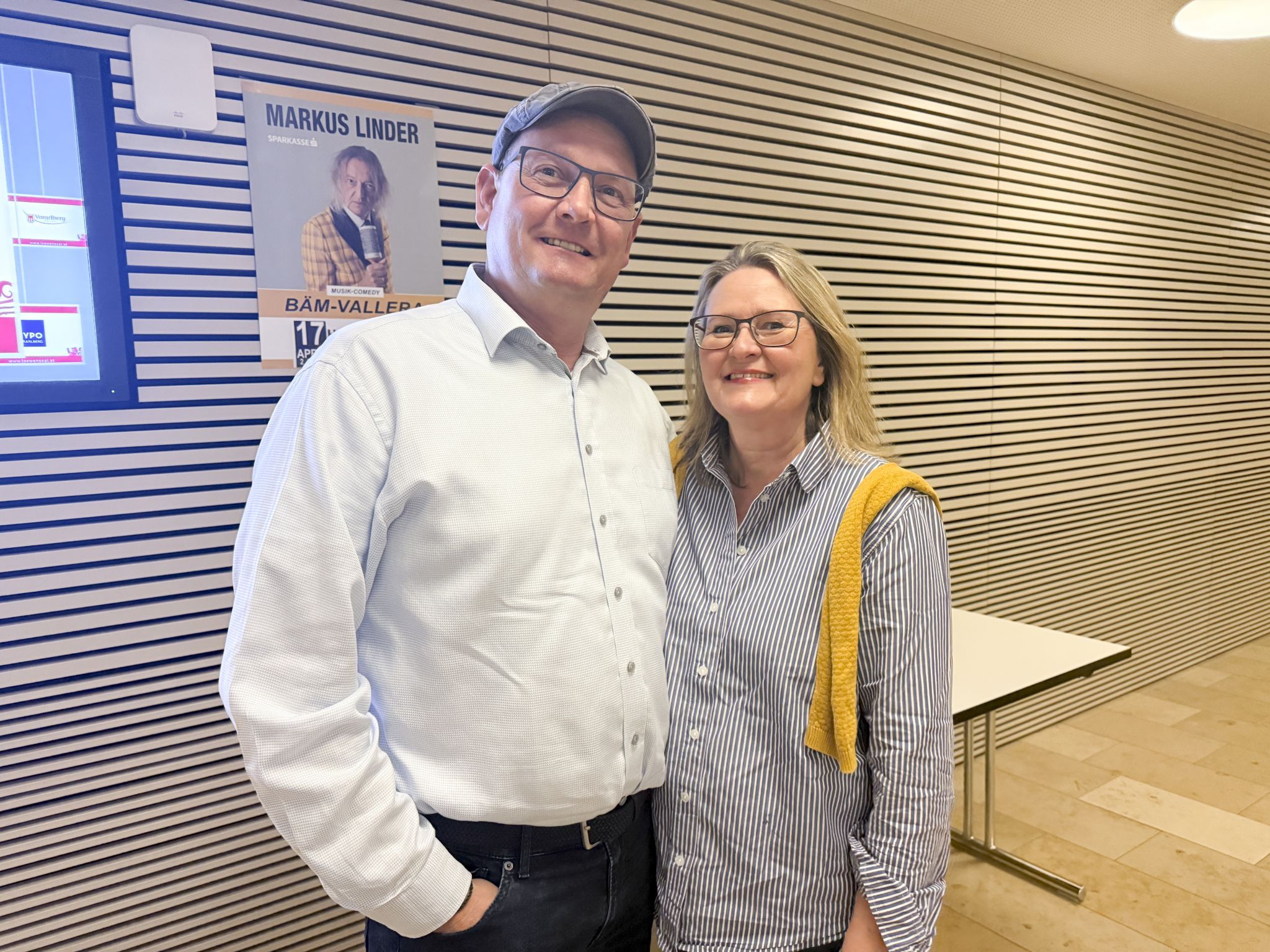 Glückliche VN Karten Gewinner/ Birgit und Arno Rhomberg