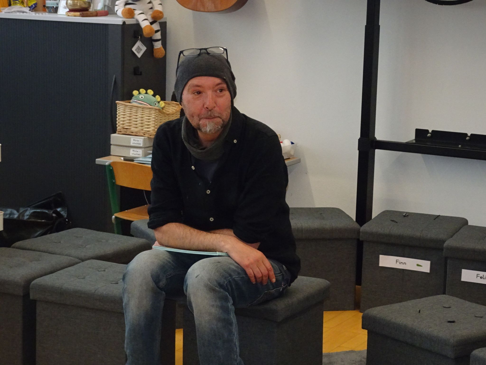 Die Kinder staunten, wie ähnlich die Worte von Egmont Hartwig aus den Niederlanden der deutschen Sprache ähnelten. 