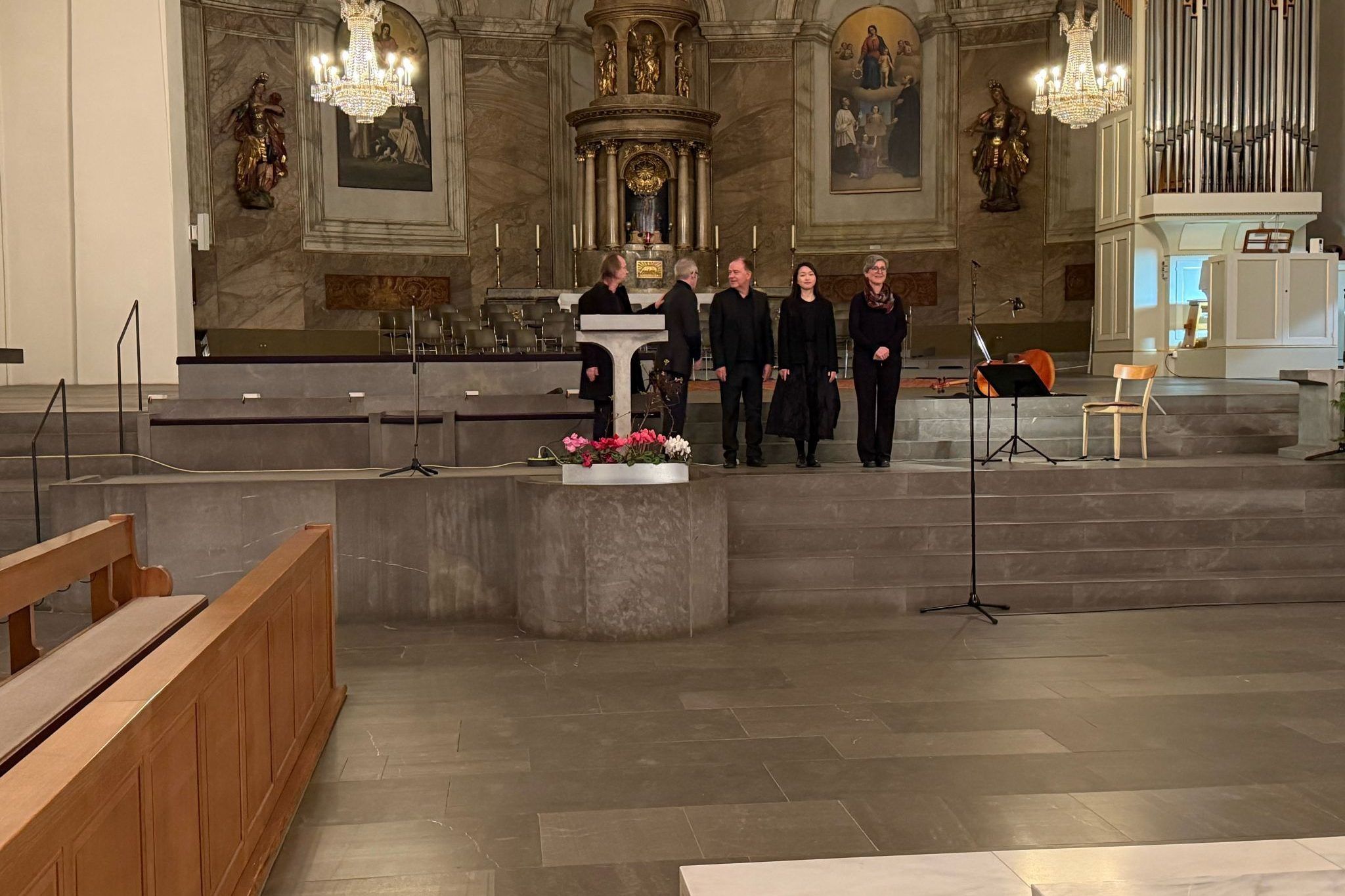 Floredo, Natter, Lässer, Lau, Fink (v.l.n.r.). Copyright Maria Natter