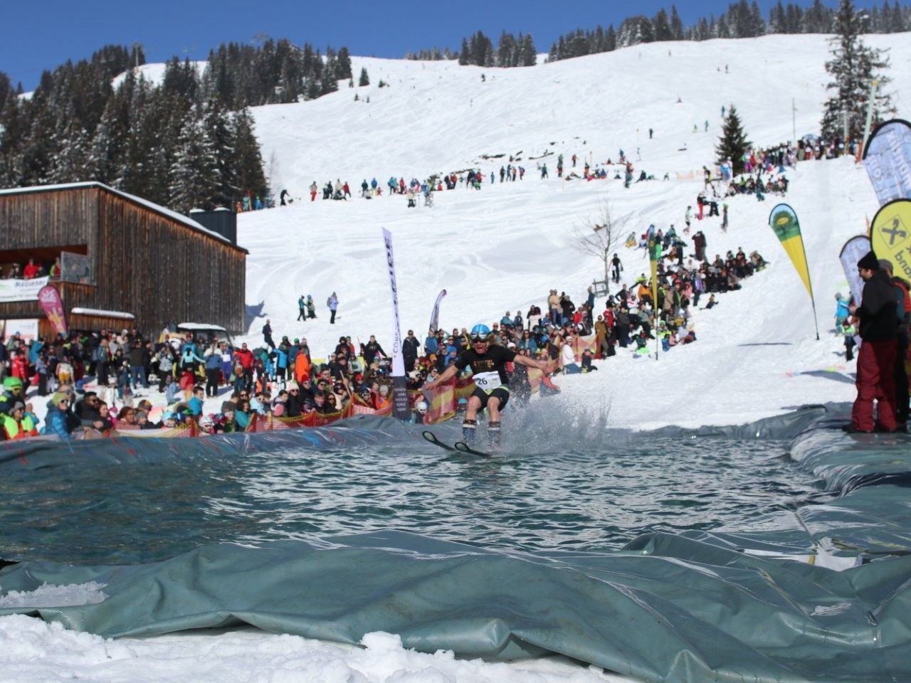 Skilifte Laterns und Boarderclub Vorderland laden ein. 