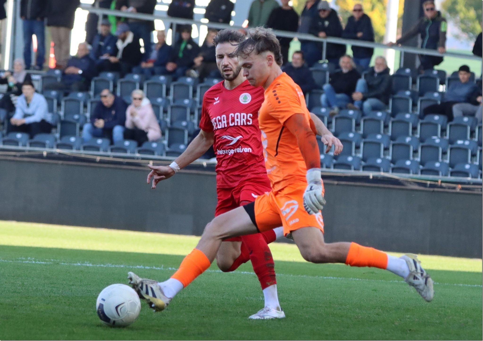 Noah Ender sammelt schon früh Erfahrung in der Westliga.KNOBEL