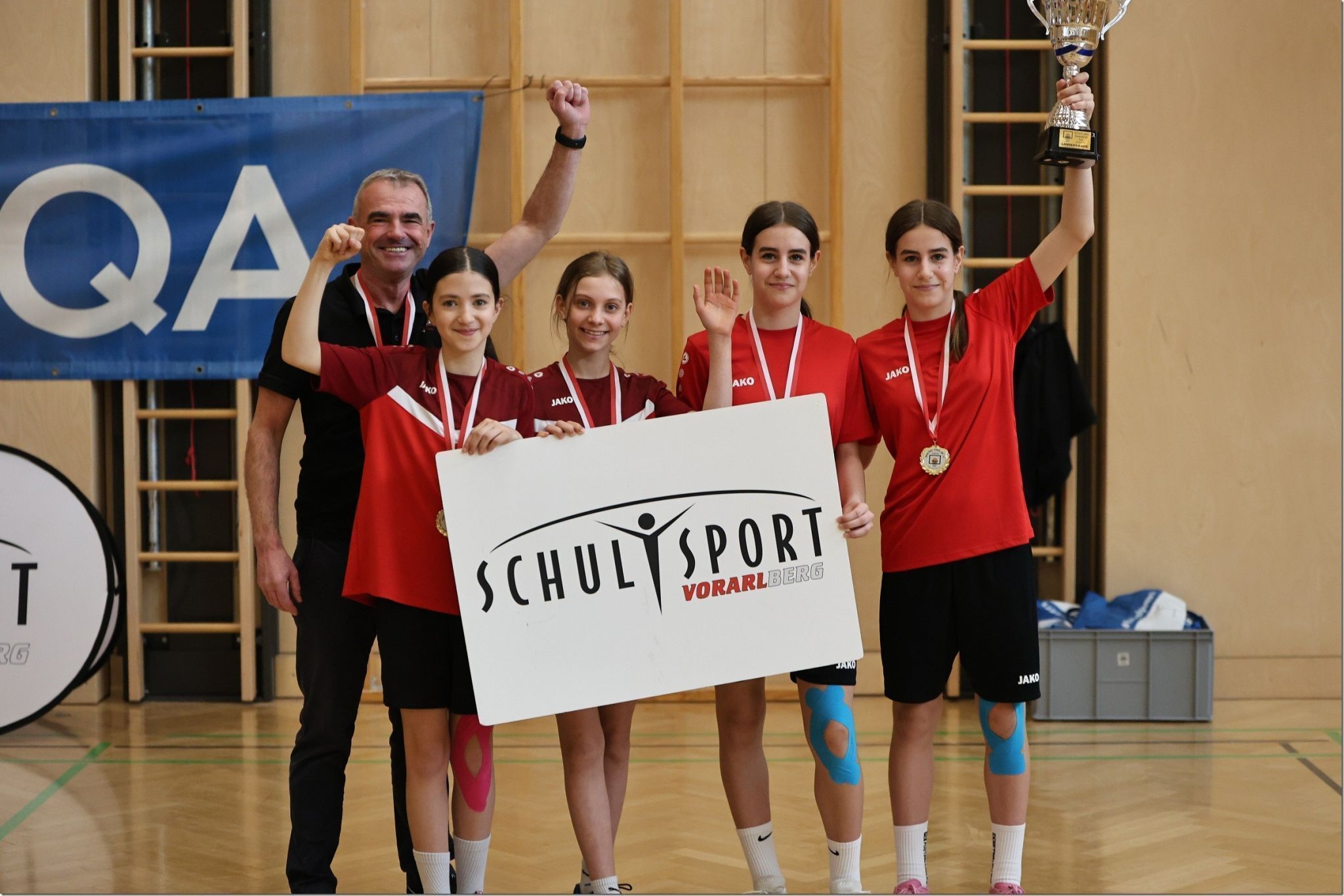 Das Team von Peter Lins wurde Landesmeister.